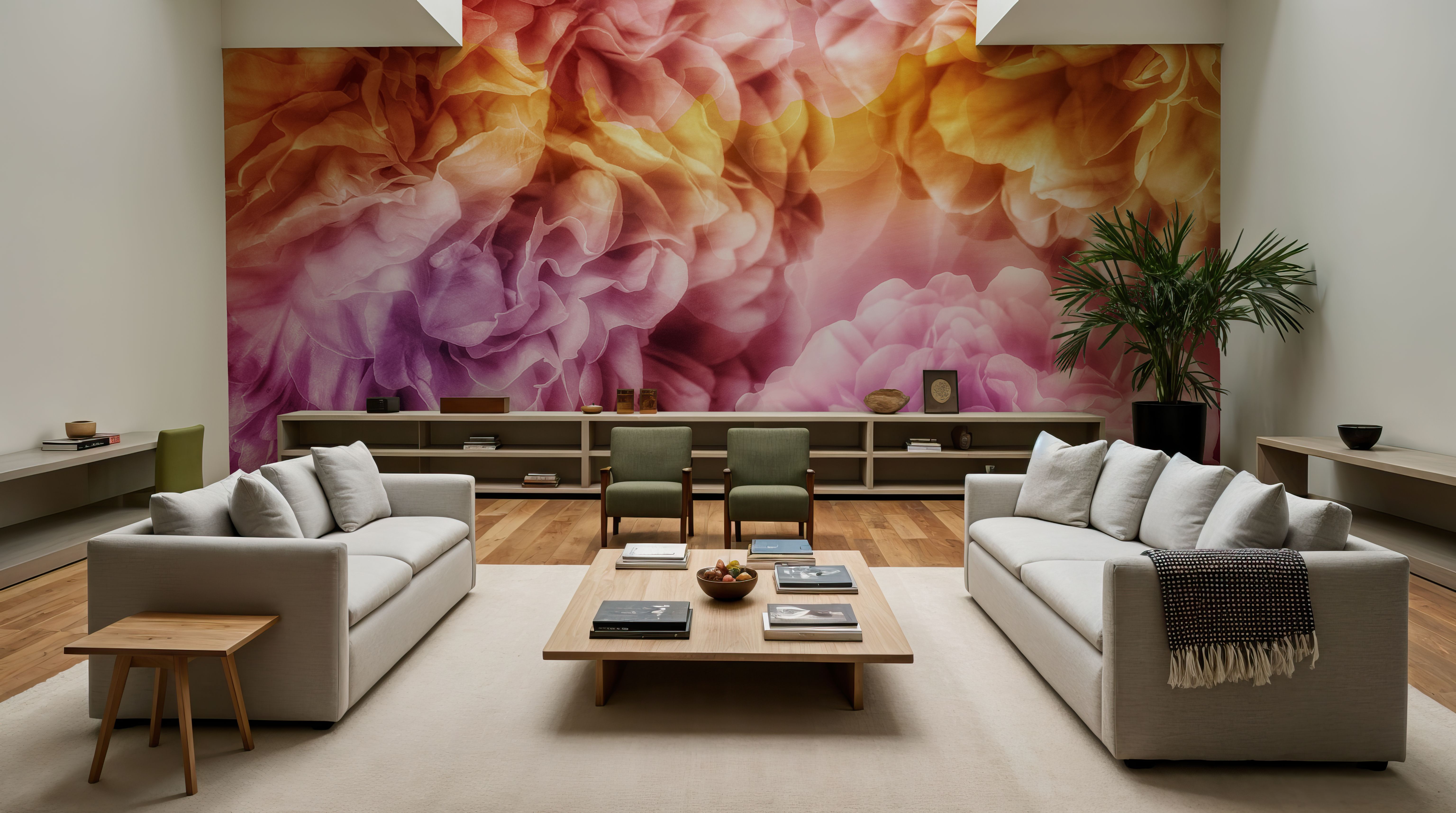 Peony Dreams, Wallpaper