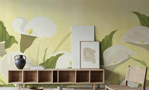 Cala Lily, Yellow Wash