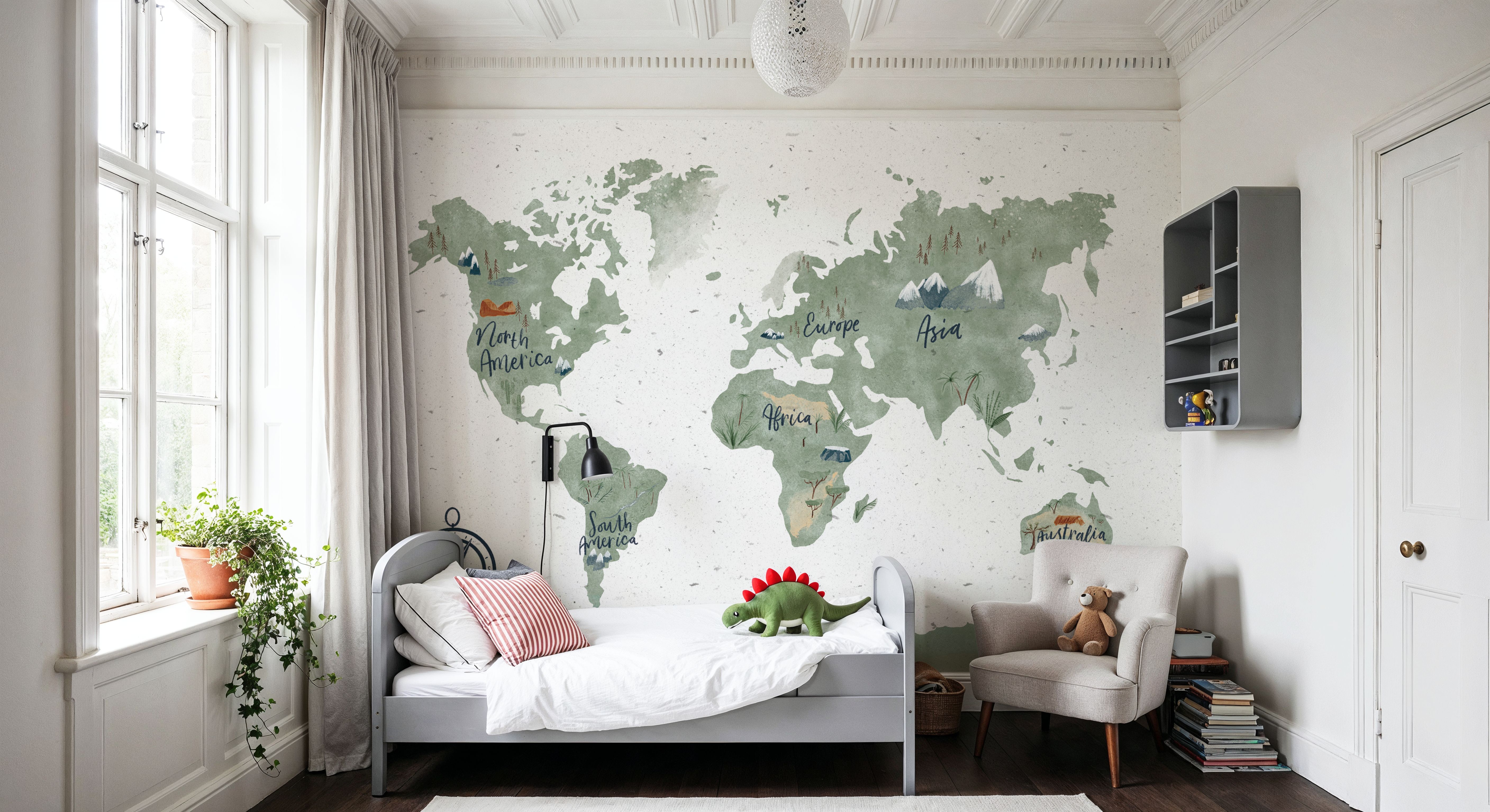 Scandi Map White