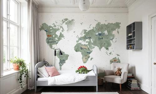 Scandi Map White