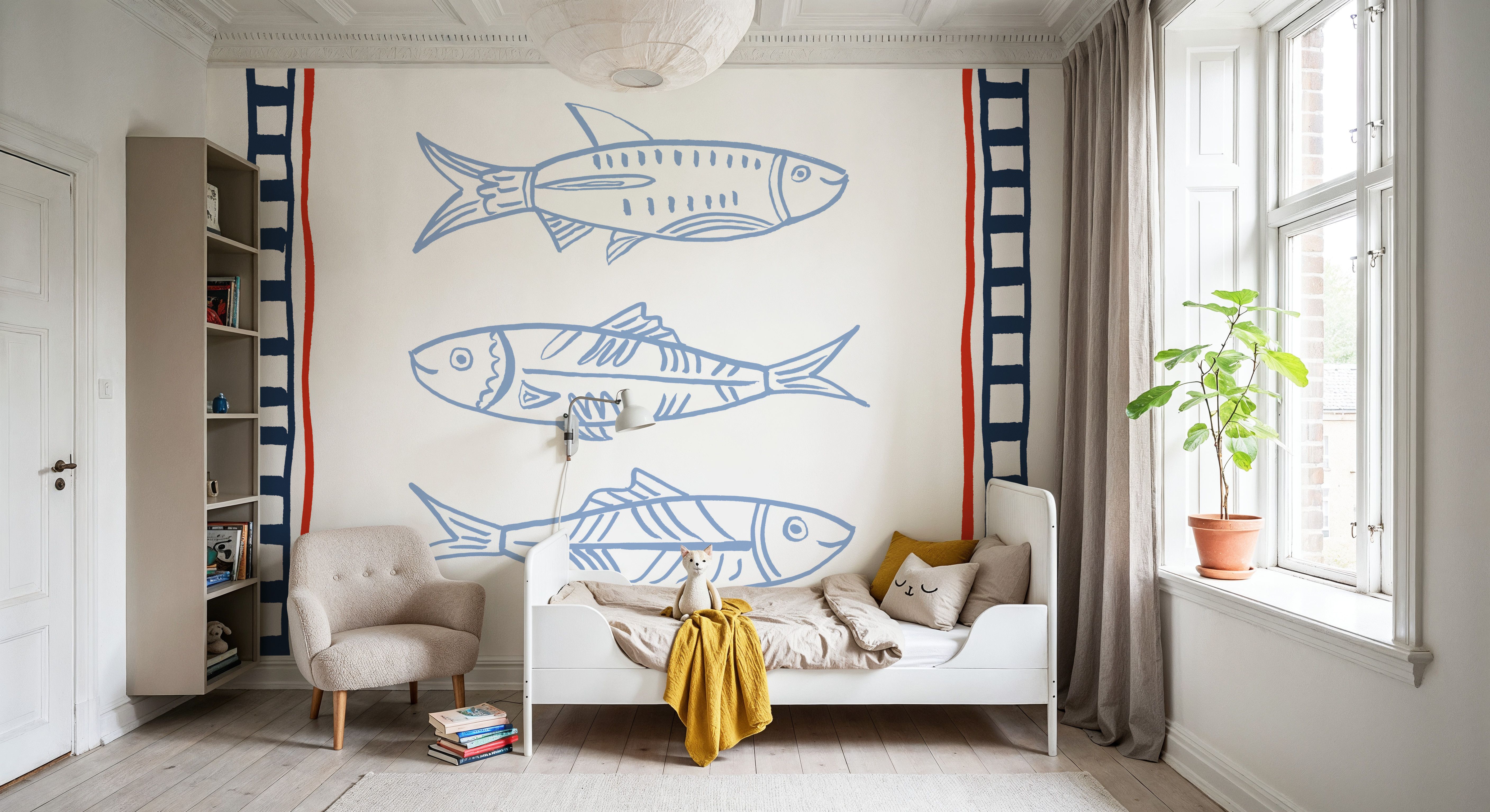 Coastal Critters I, Wallpaper
