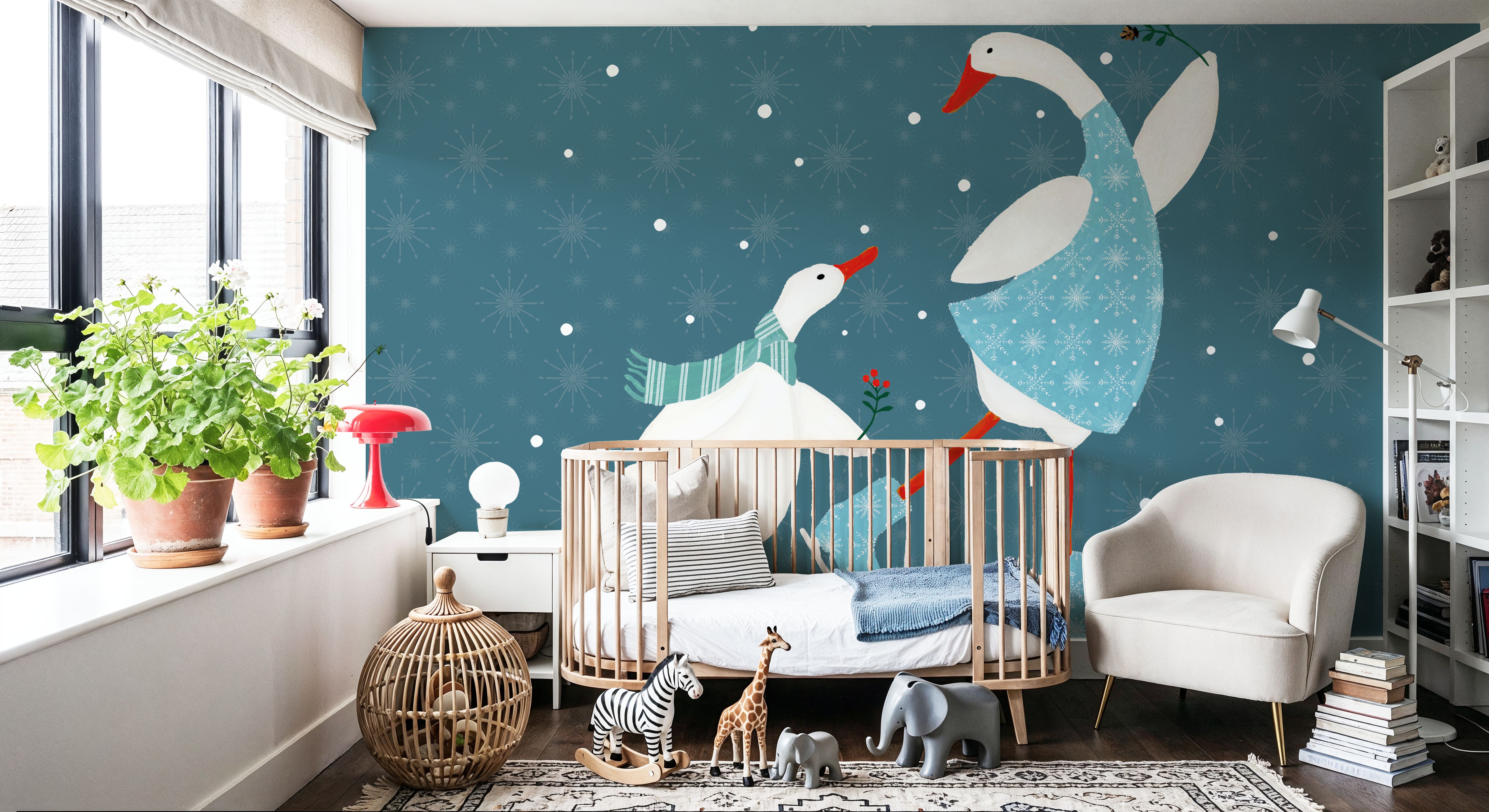 Ducks in the Snow VIII