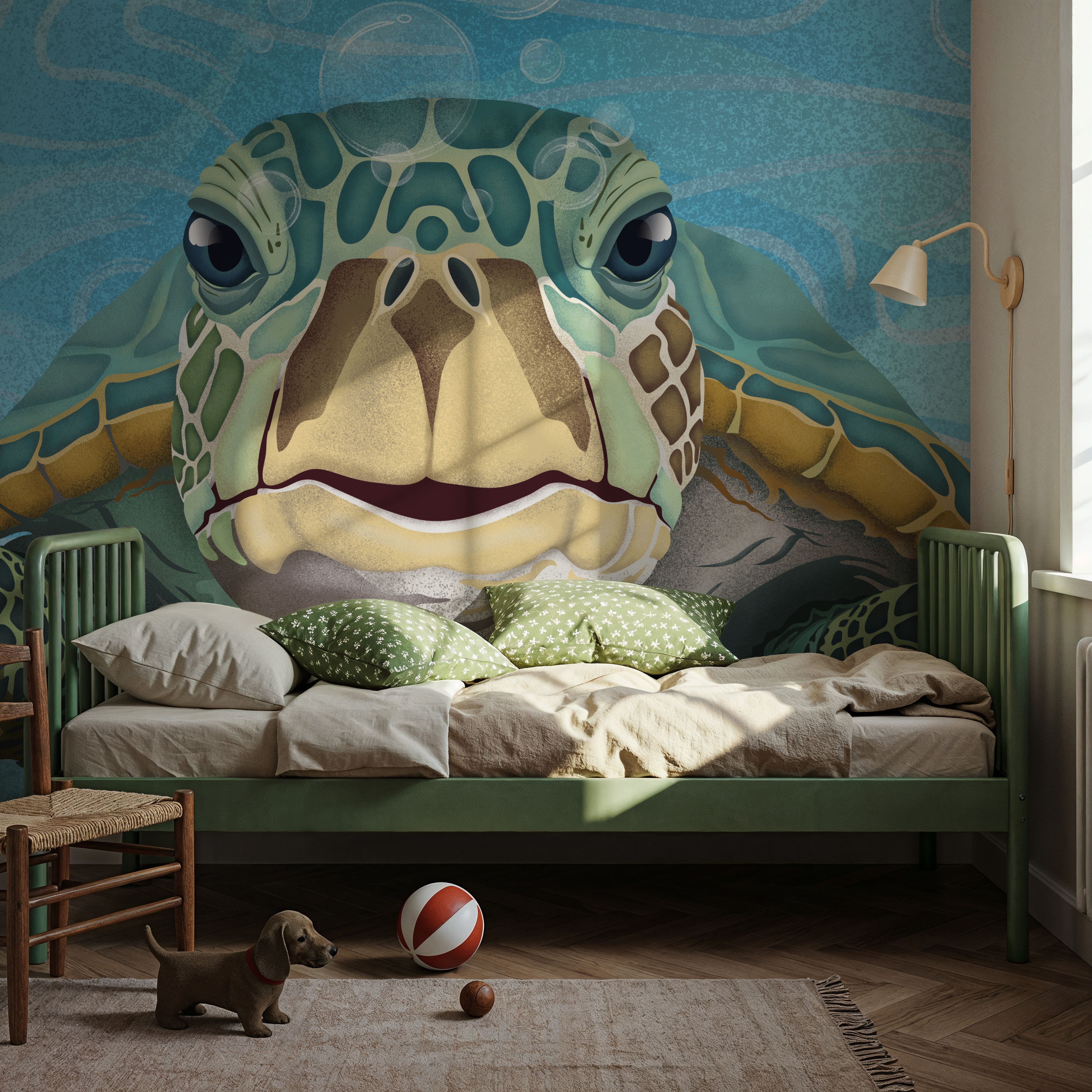 Hello Turtle, Light Blue