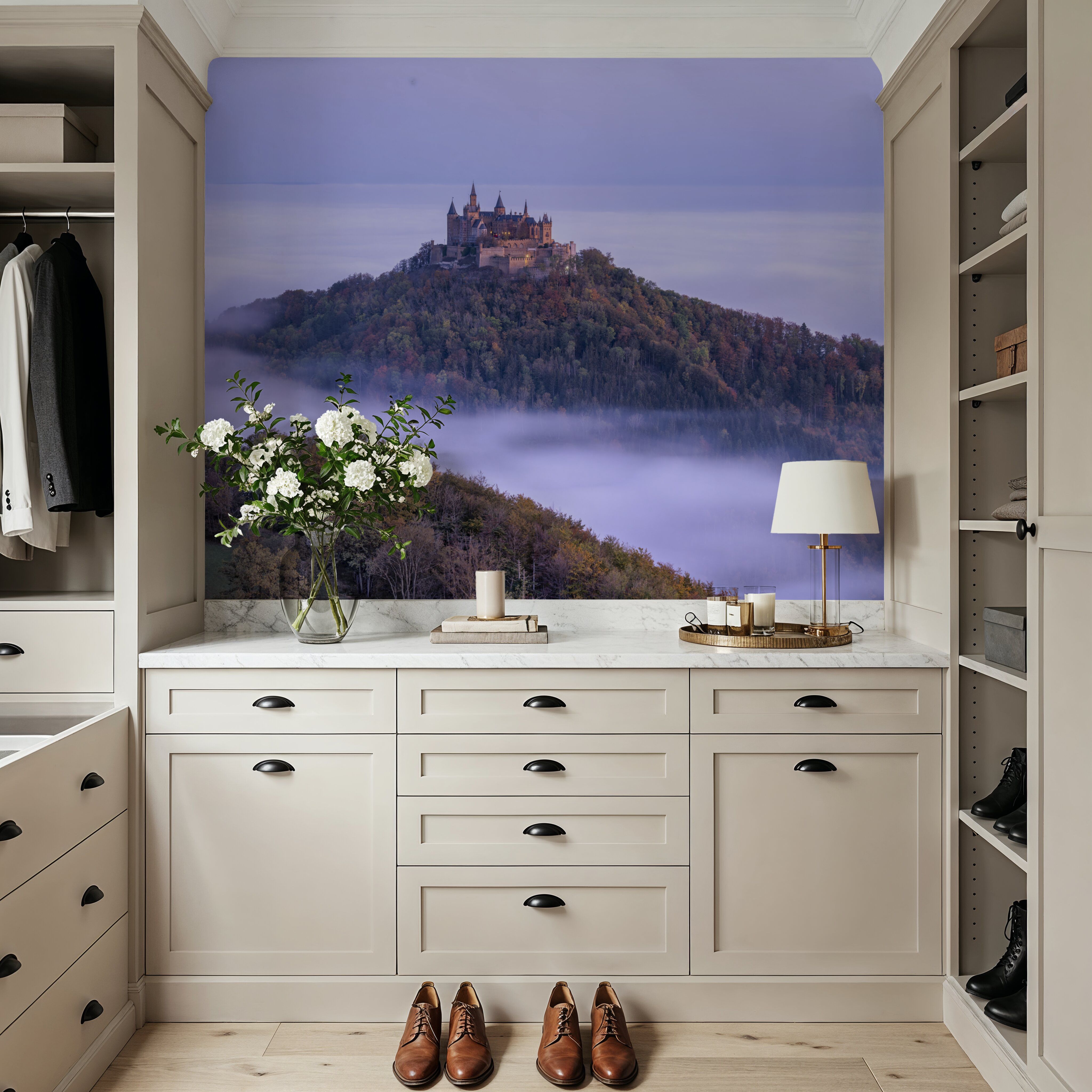 Hohenzollern Castle Fog