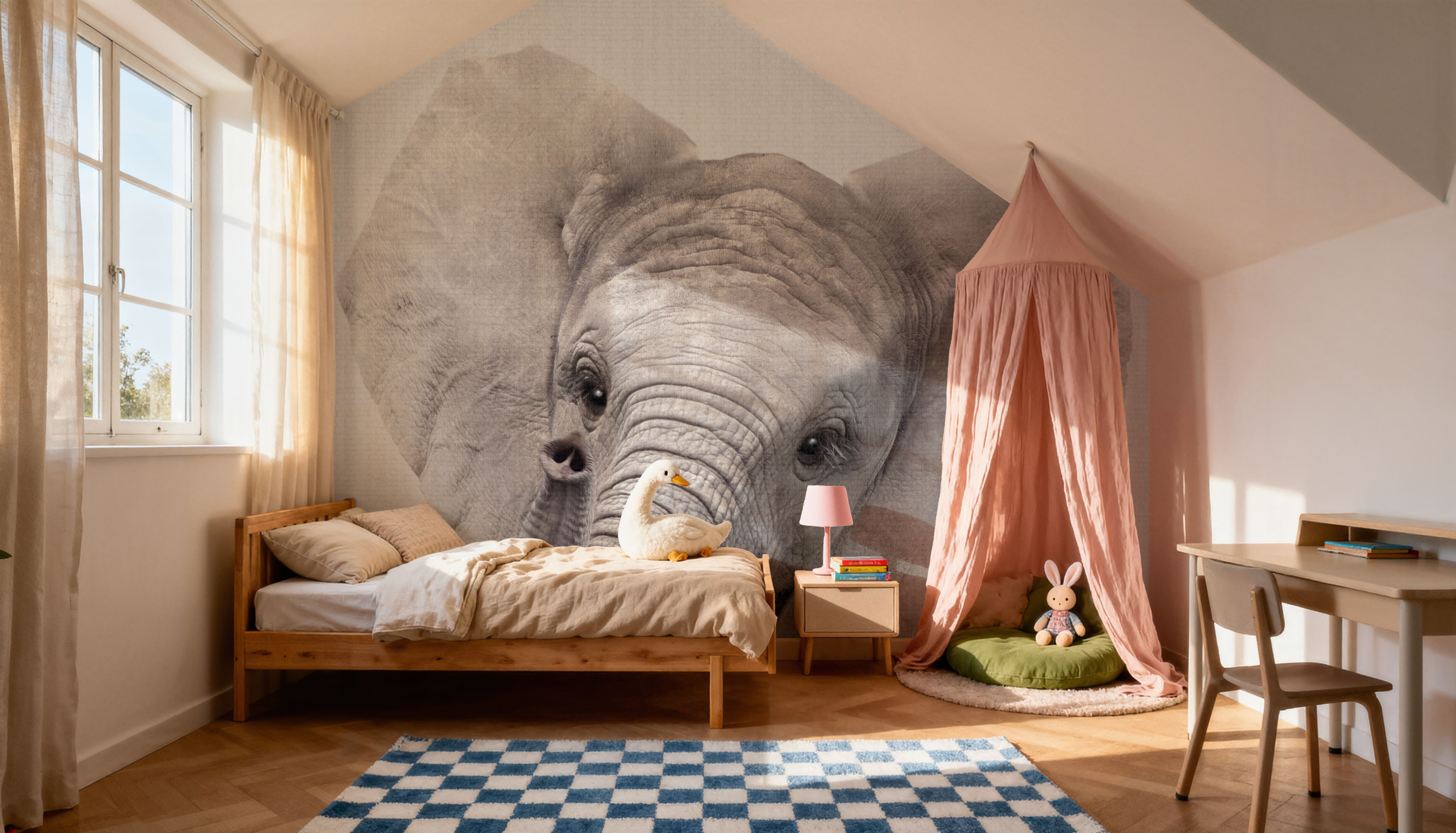 Peekaboo Baby Elephant