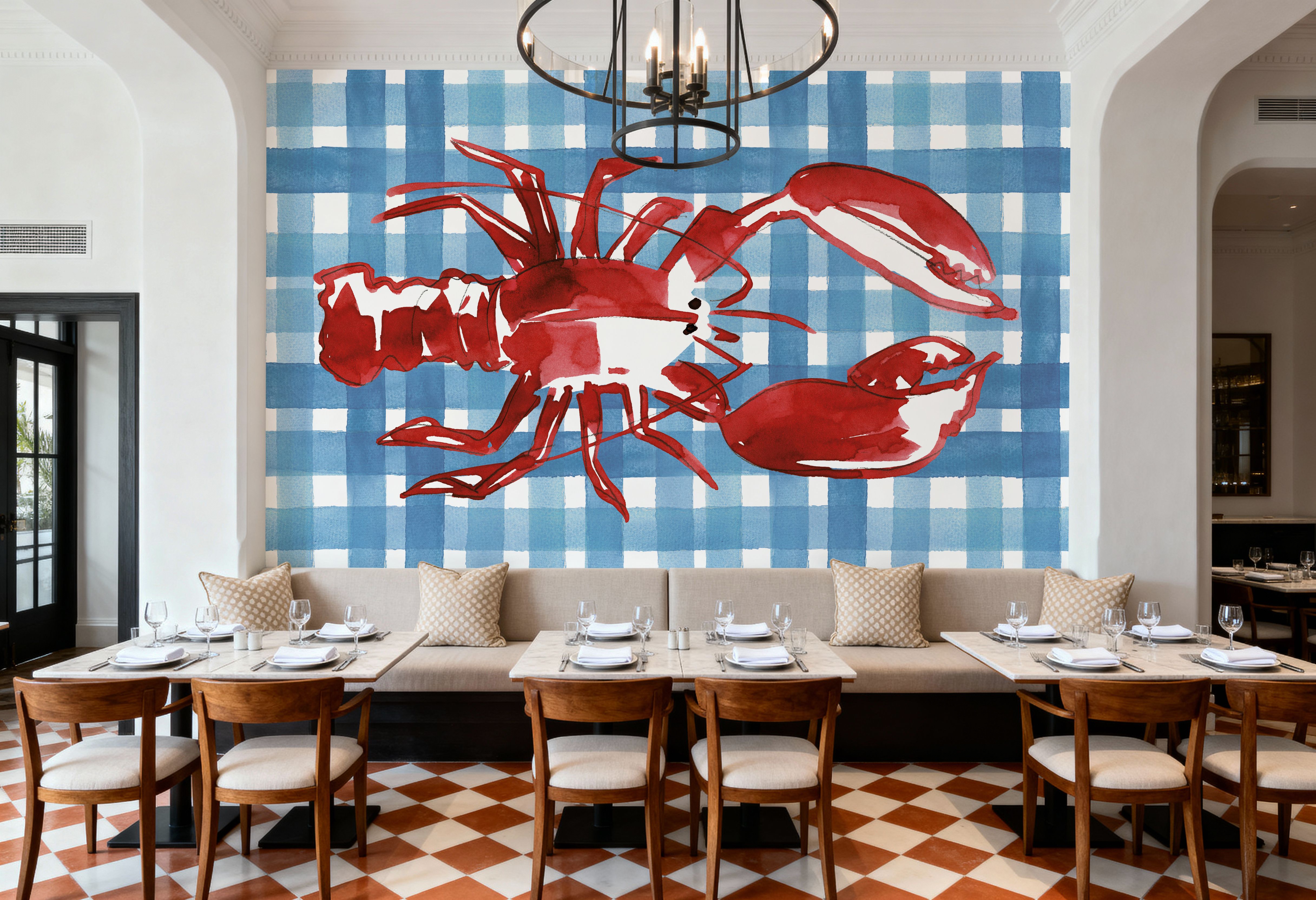 Coastal Cuisine I, Papier peint