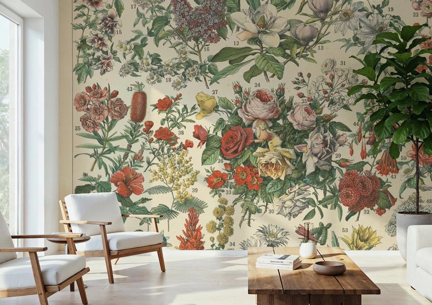 French Flower Chart