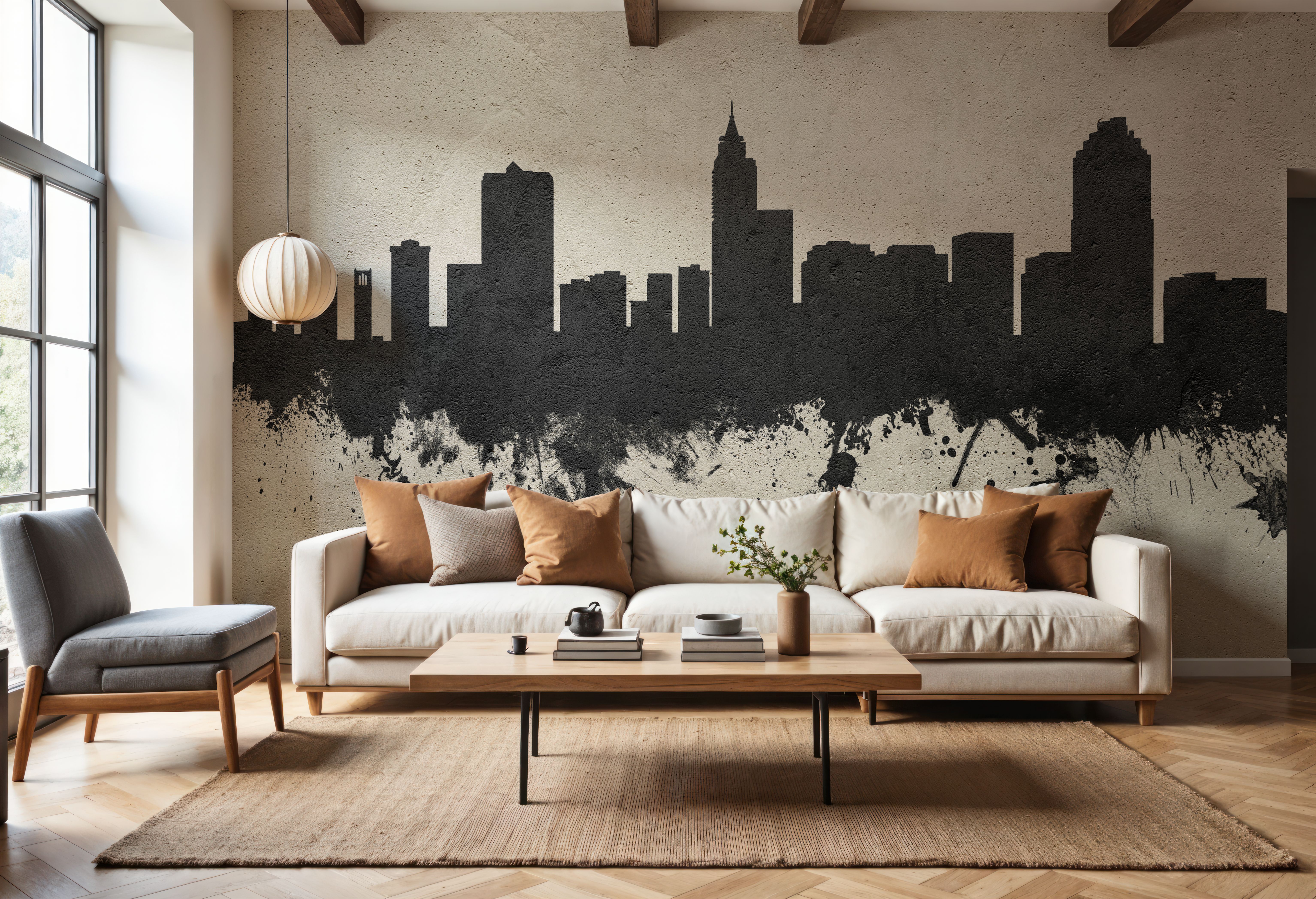 Raleigh North Carolina Skyline Concrete