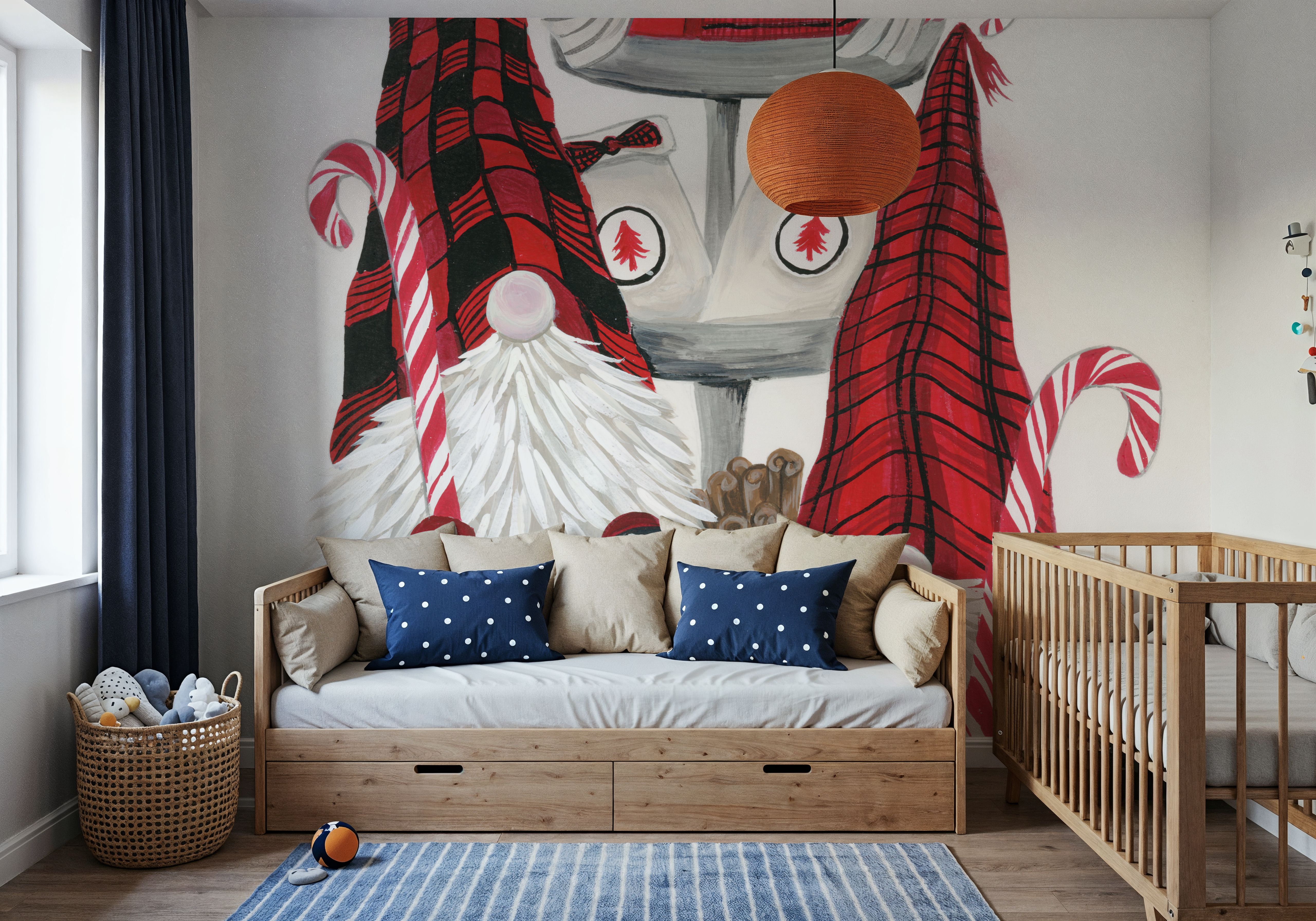 Christmas Gnomes Cocoa Party I