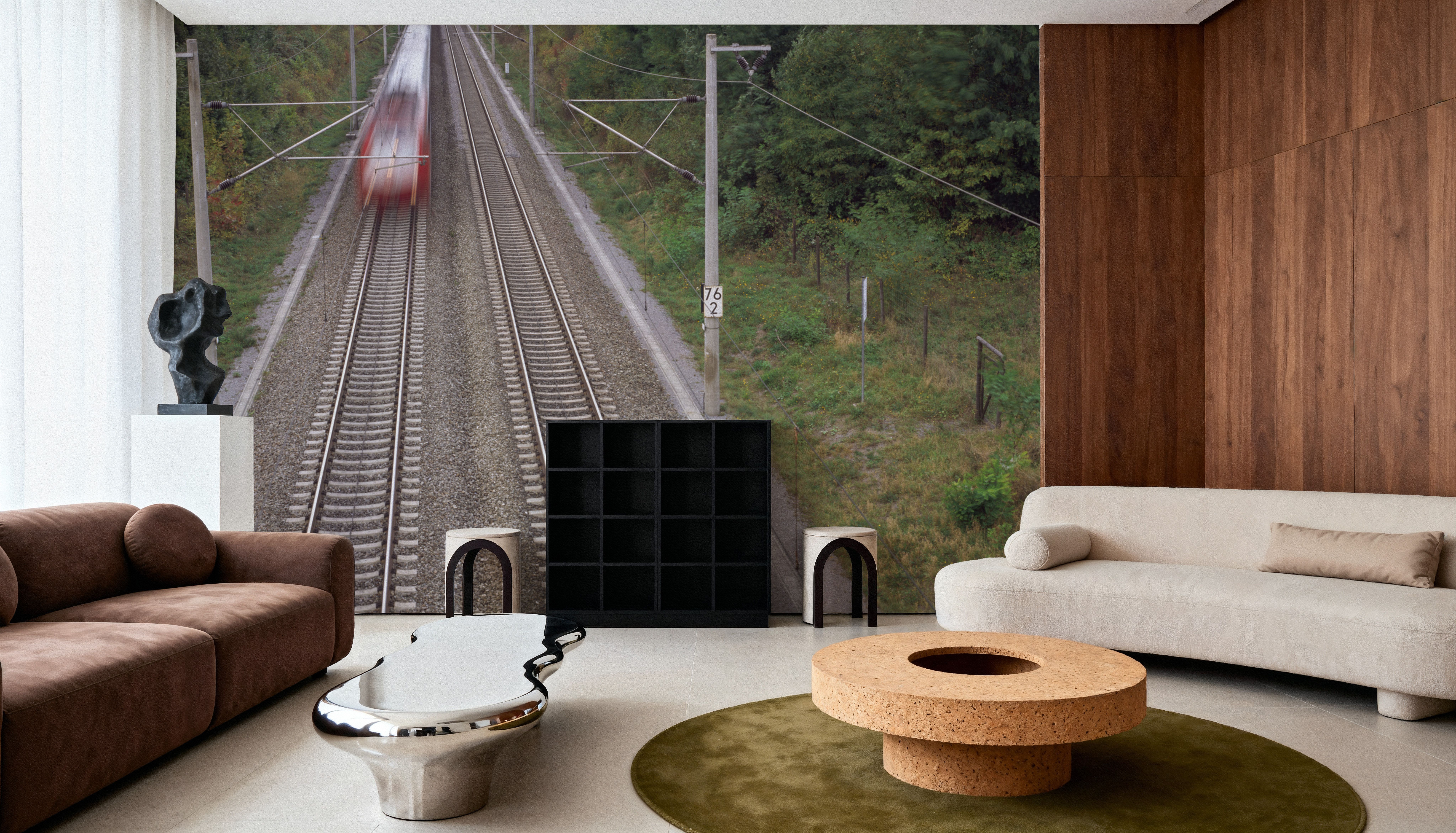 Forest Railway Express, Wallpaper