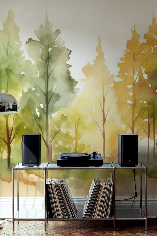 Watercolor Woods