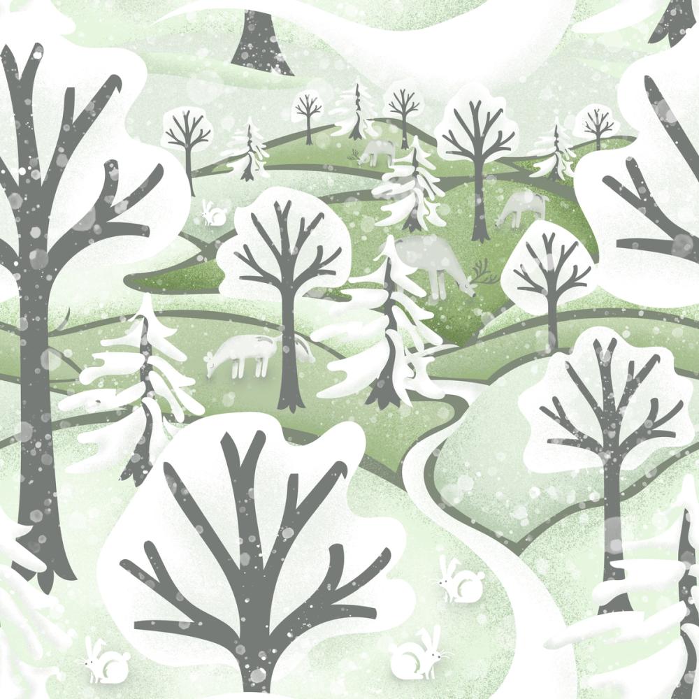 Frozen Forest, Grass