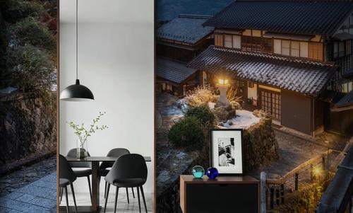 Magome town at Night