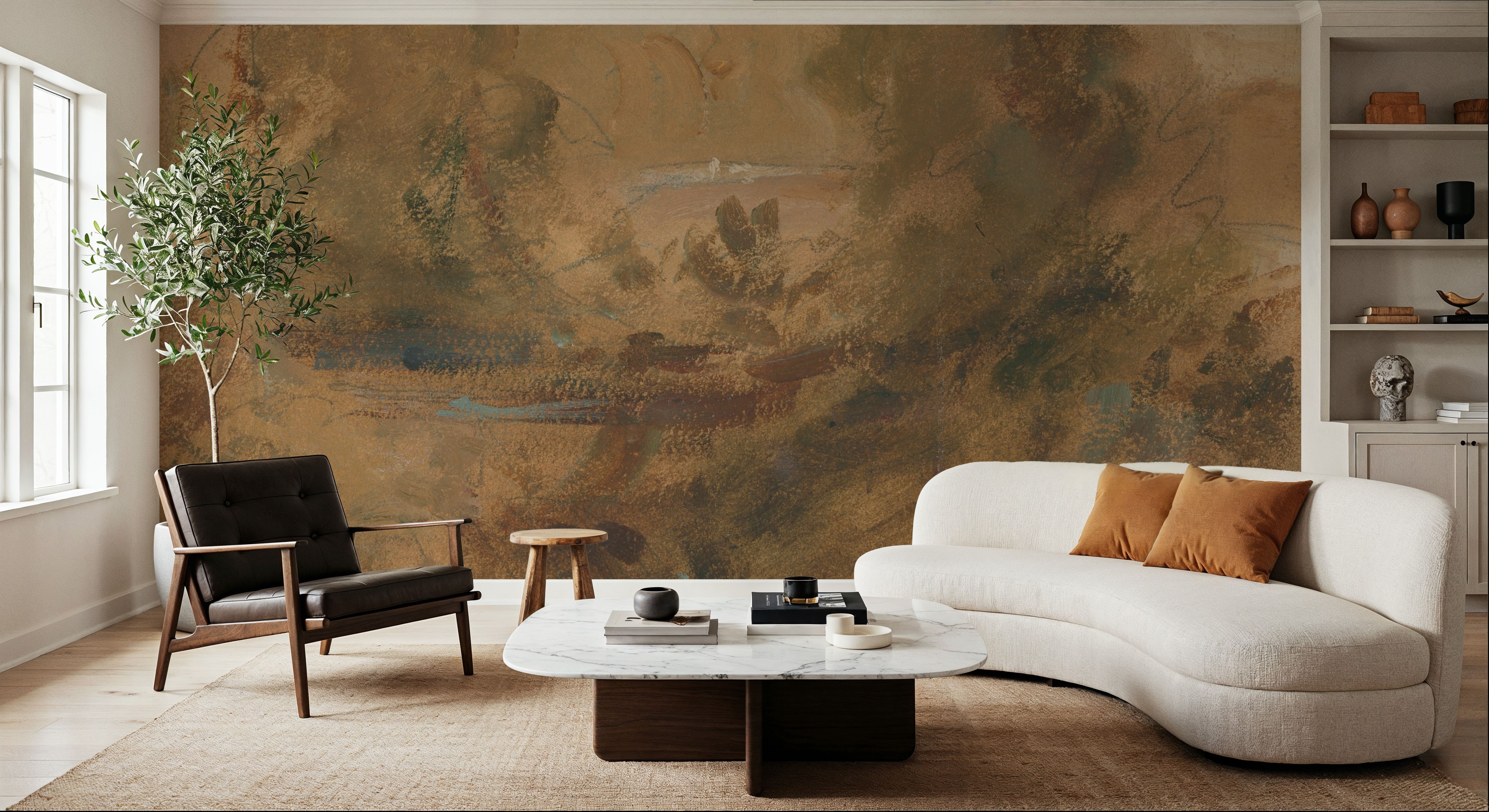 Upright Landscape, Papel pintado