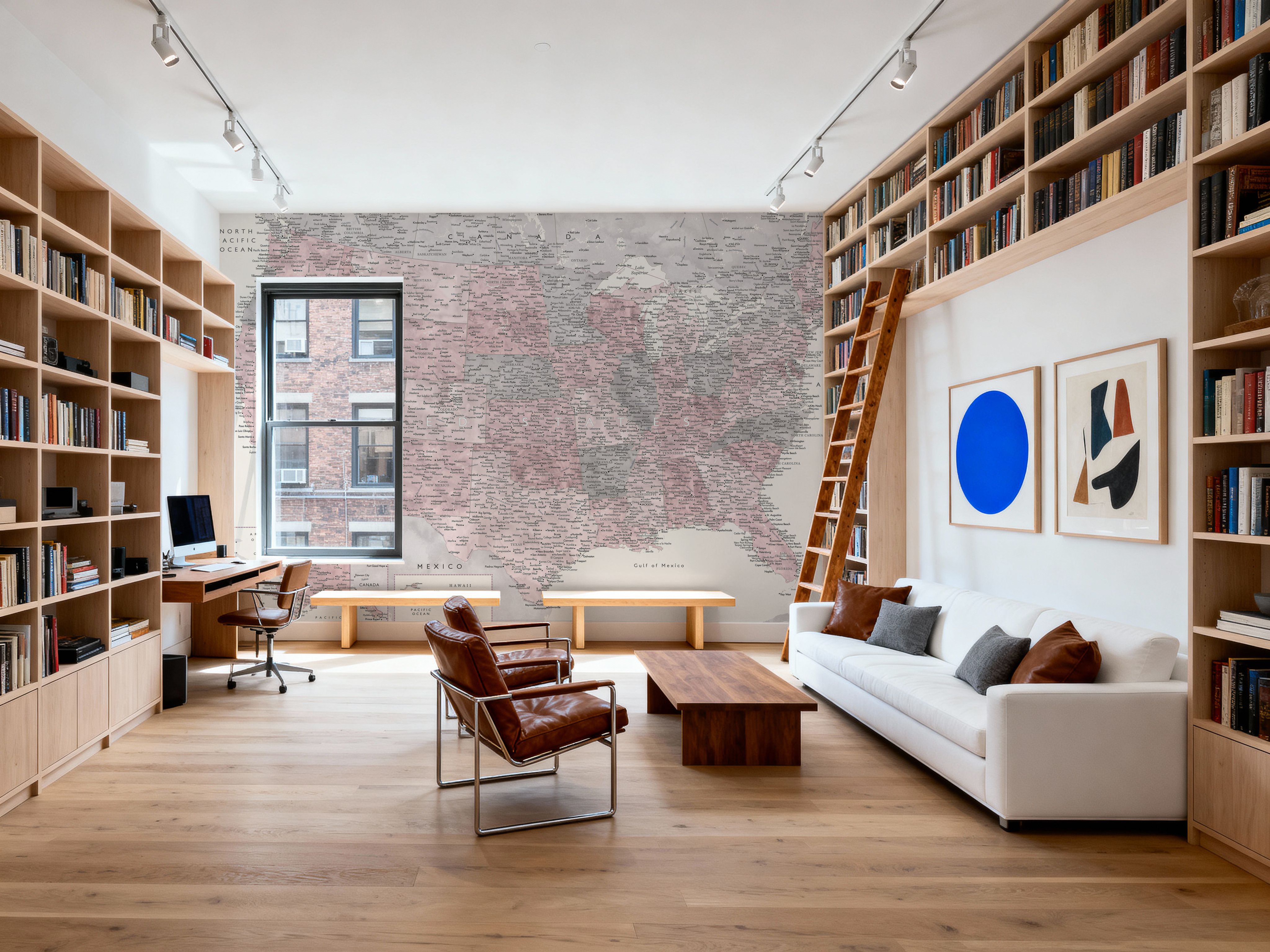 US Map Detailed - Madelia