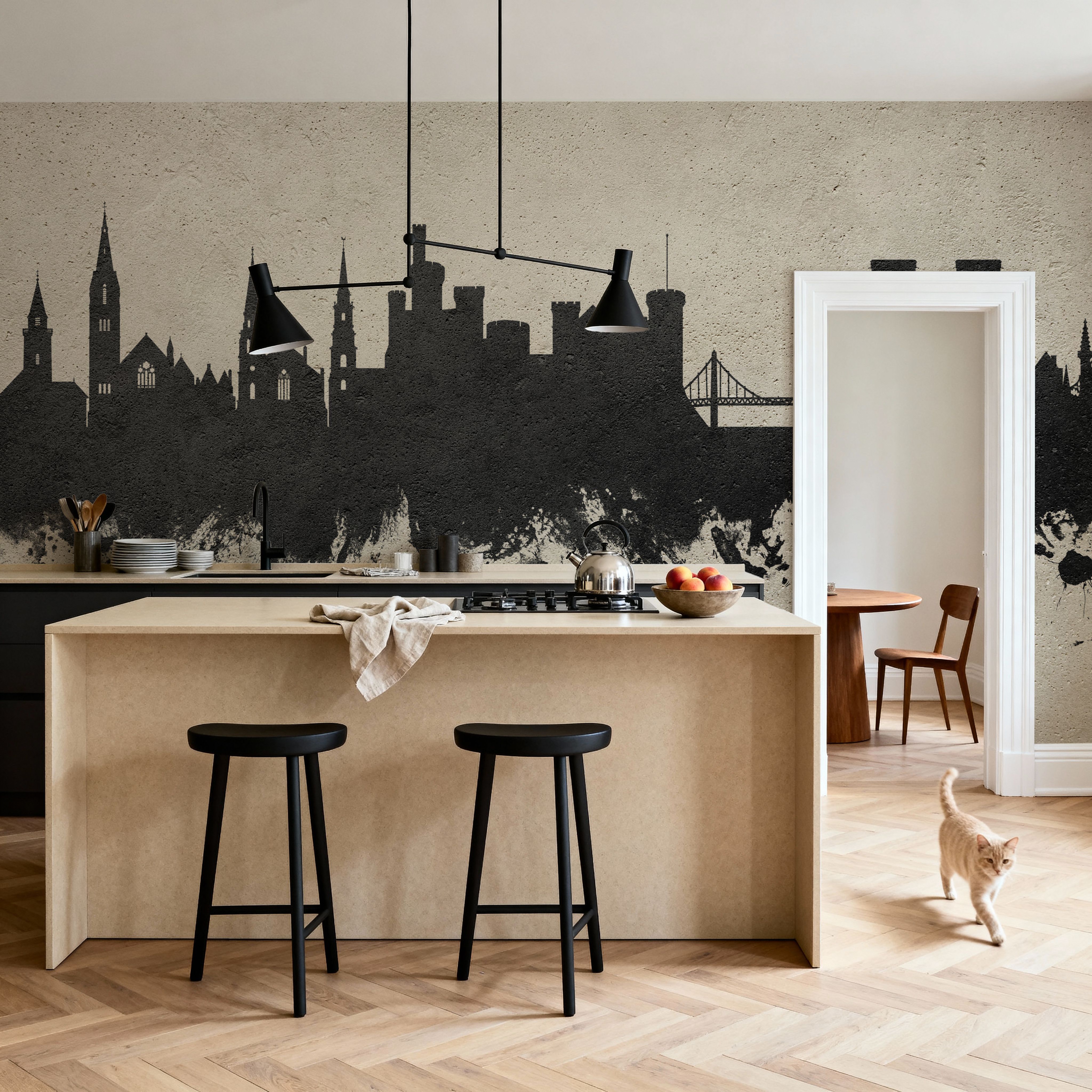 Inverness Scotland Skyline Concrete