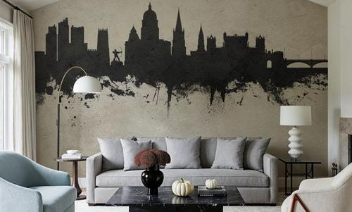 Nottingham England Skyline Concrete