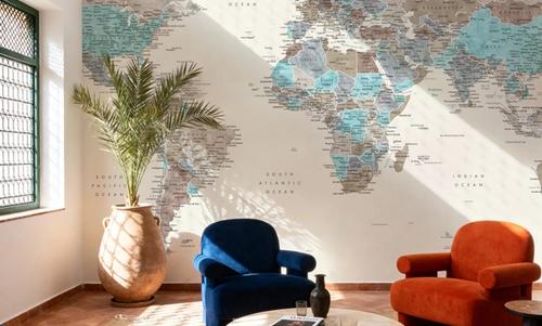 World Map Cities - Romi