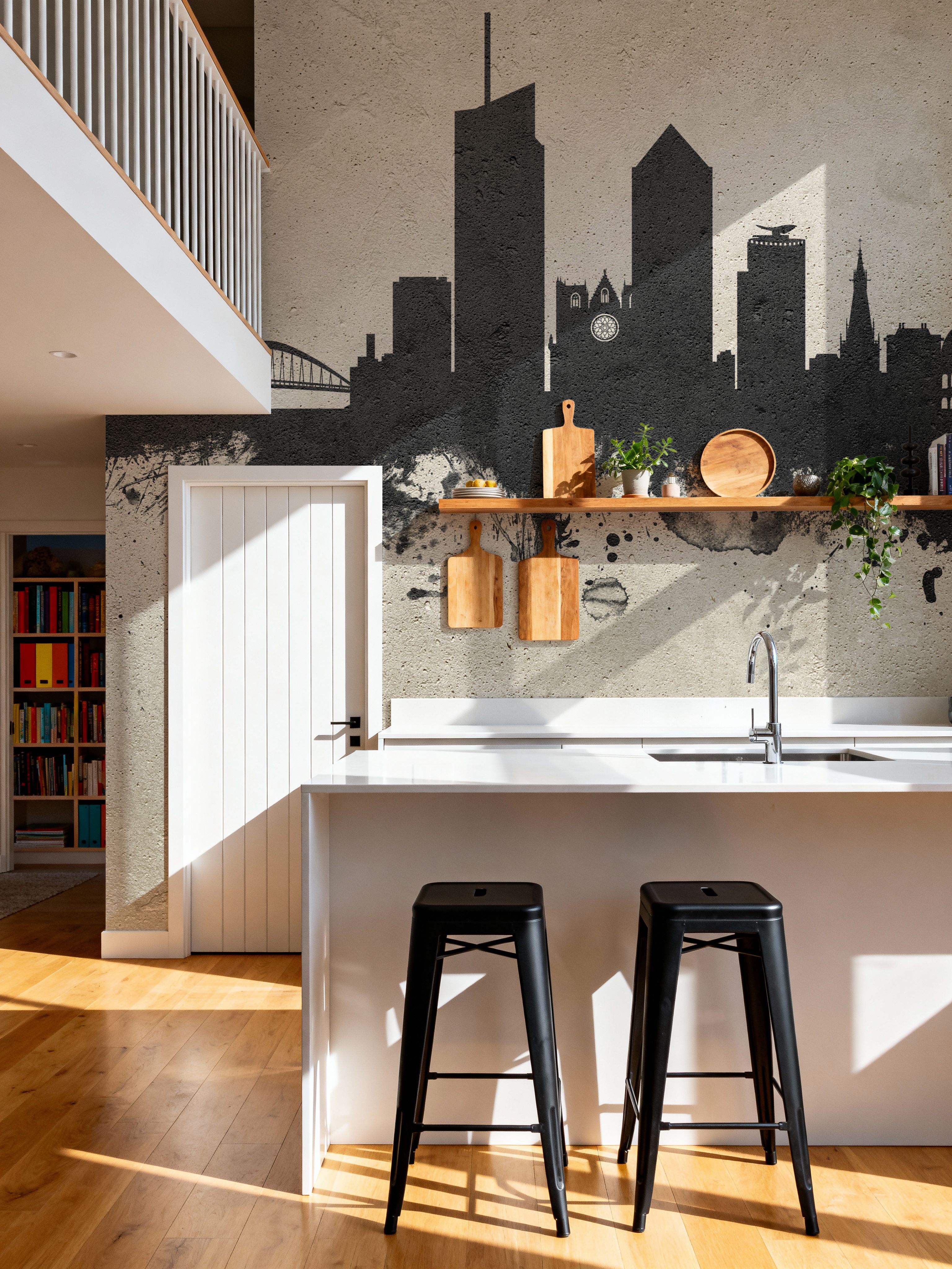 Lyon France Skyline Concrete