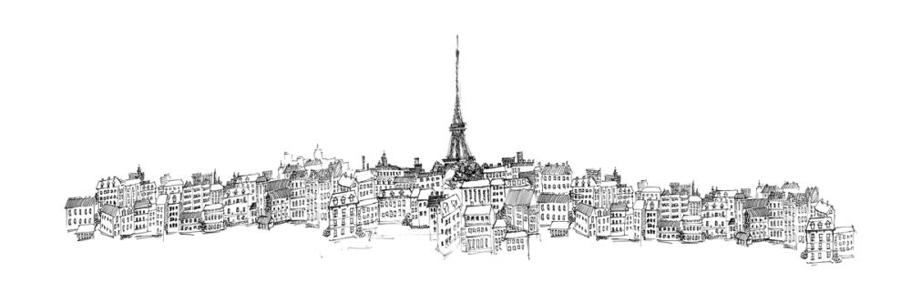 Paris Skyline III