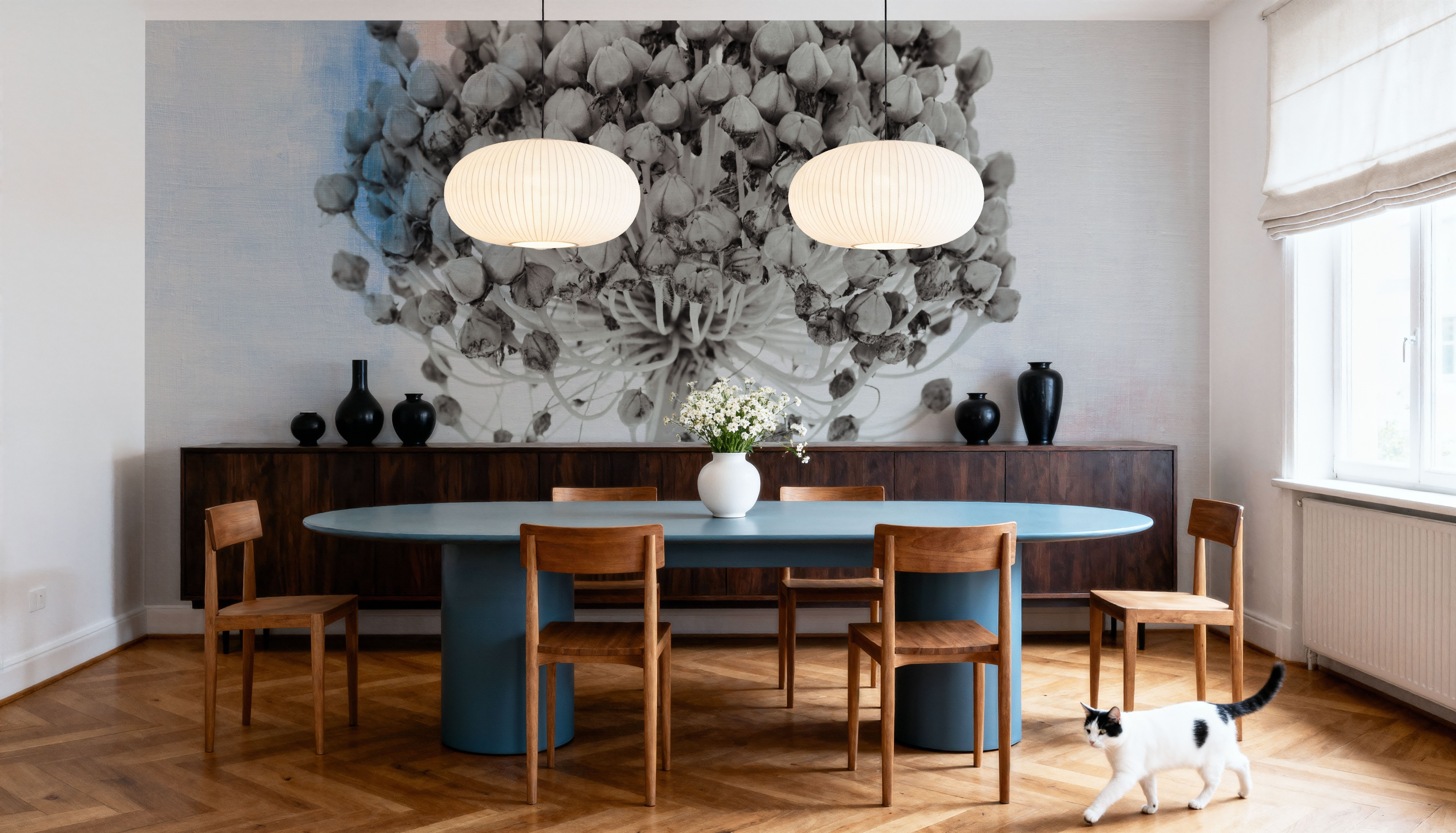 Agapanthus II, Wallpaper