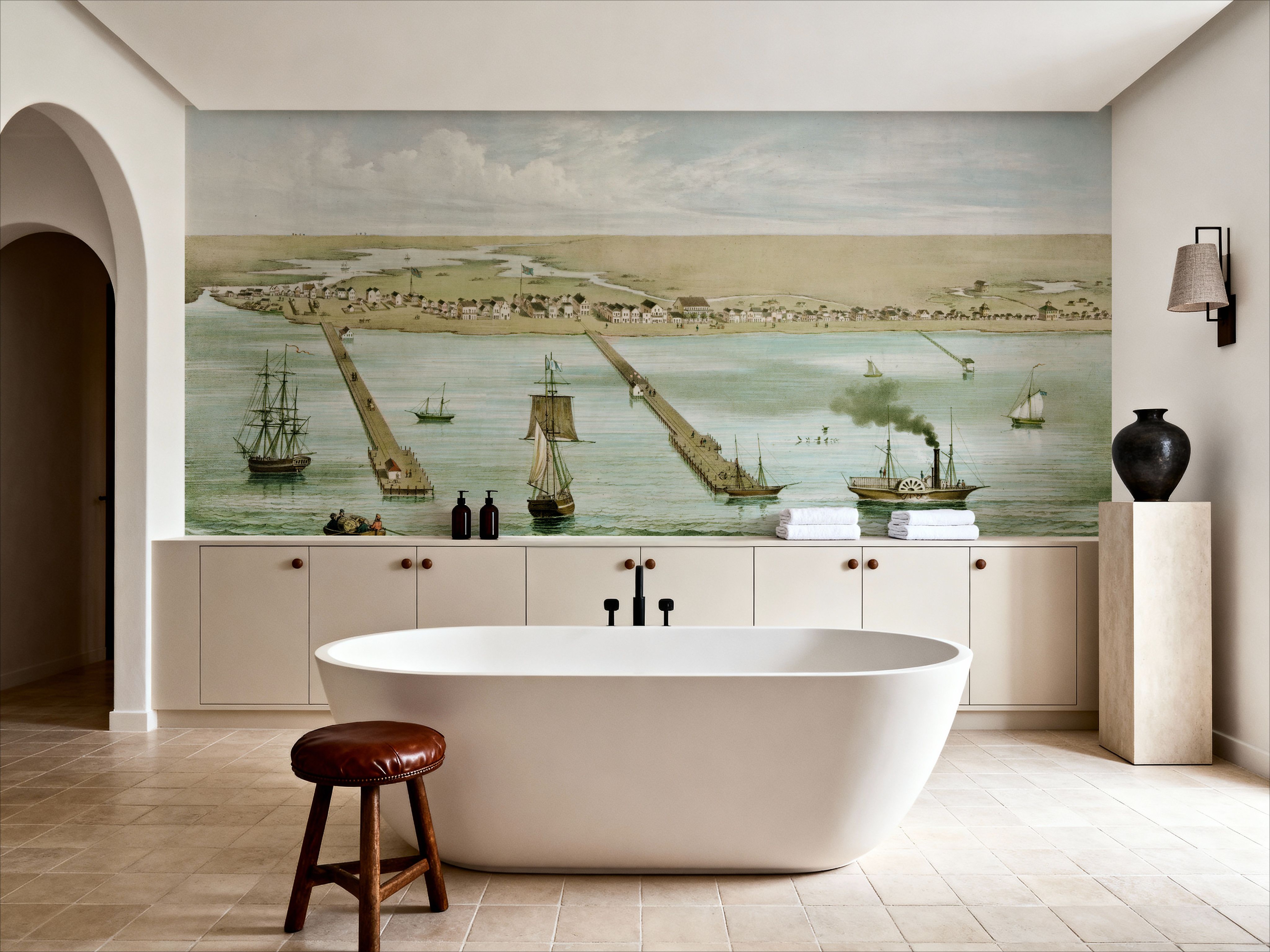 Old view of Indianola, Mississippi, 1860