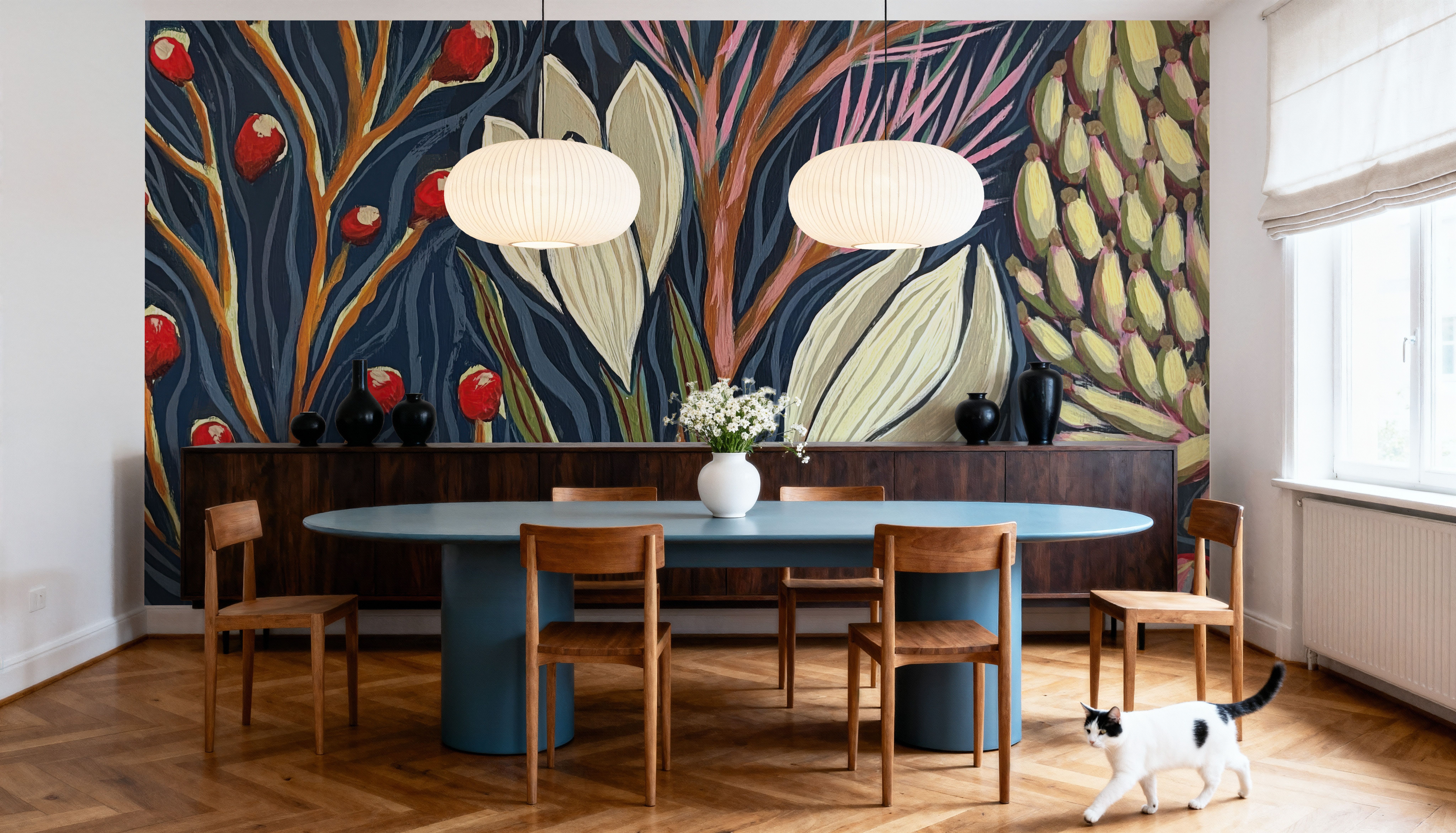 Enchanted Floral Forest