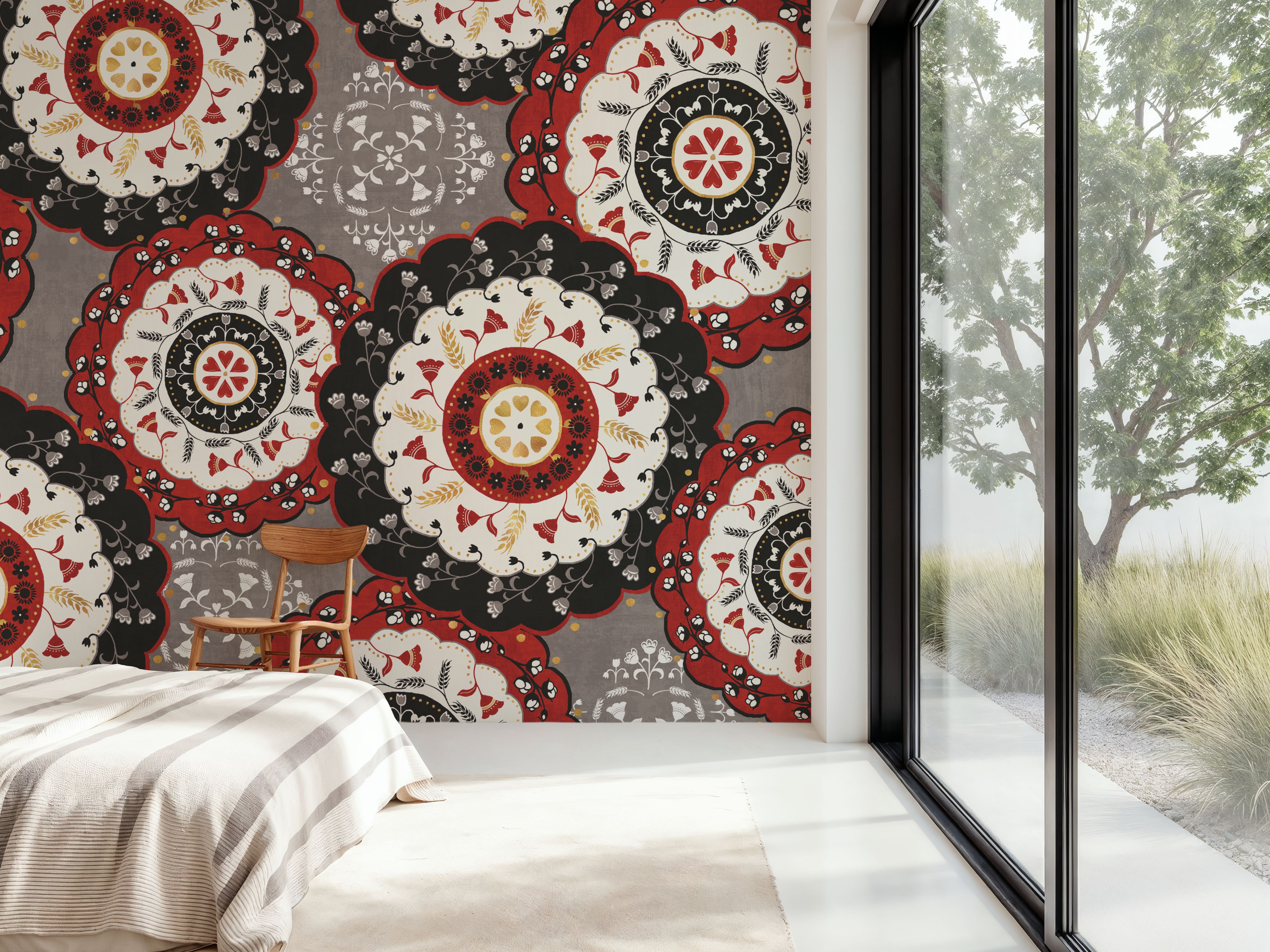 Otomi Farm XV, Behang