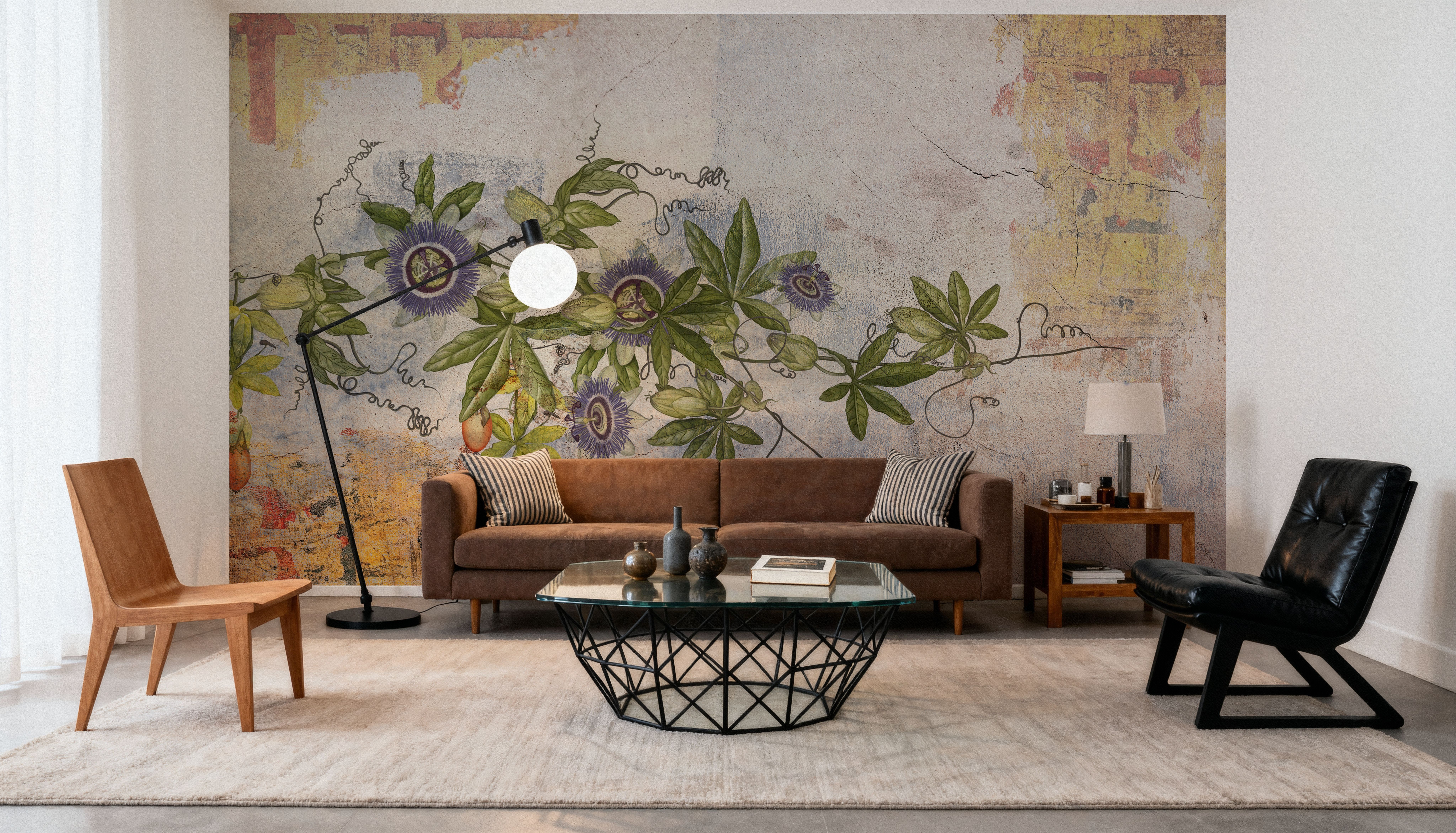 Passiflora Fresco, Wallpaper