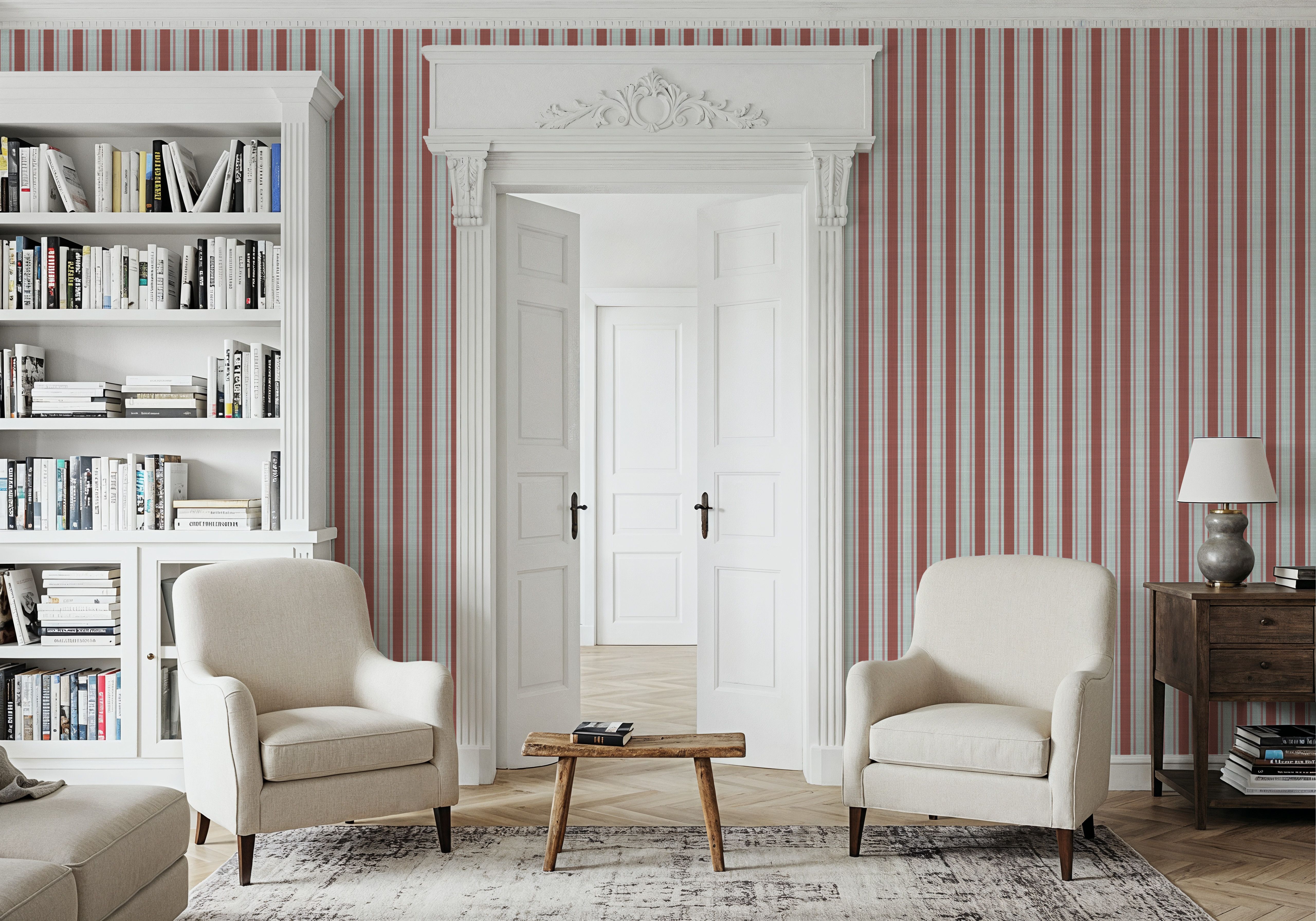 Les Andelys Vertical, Petal Red