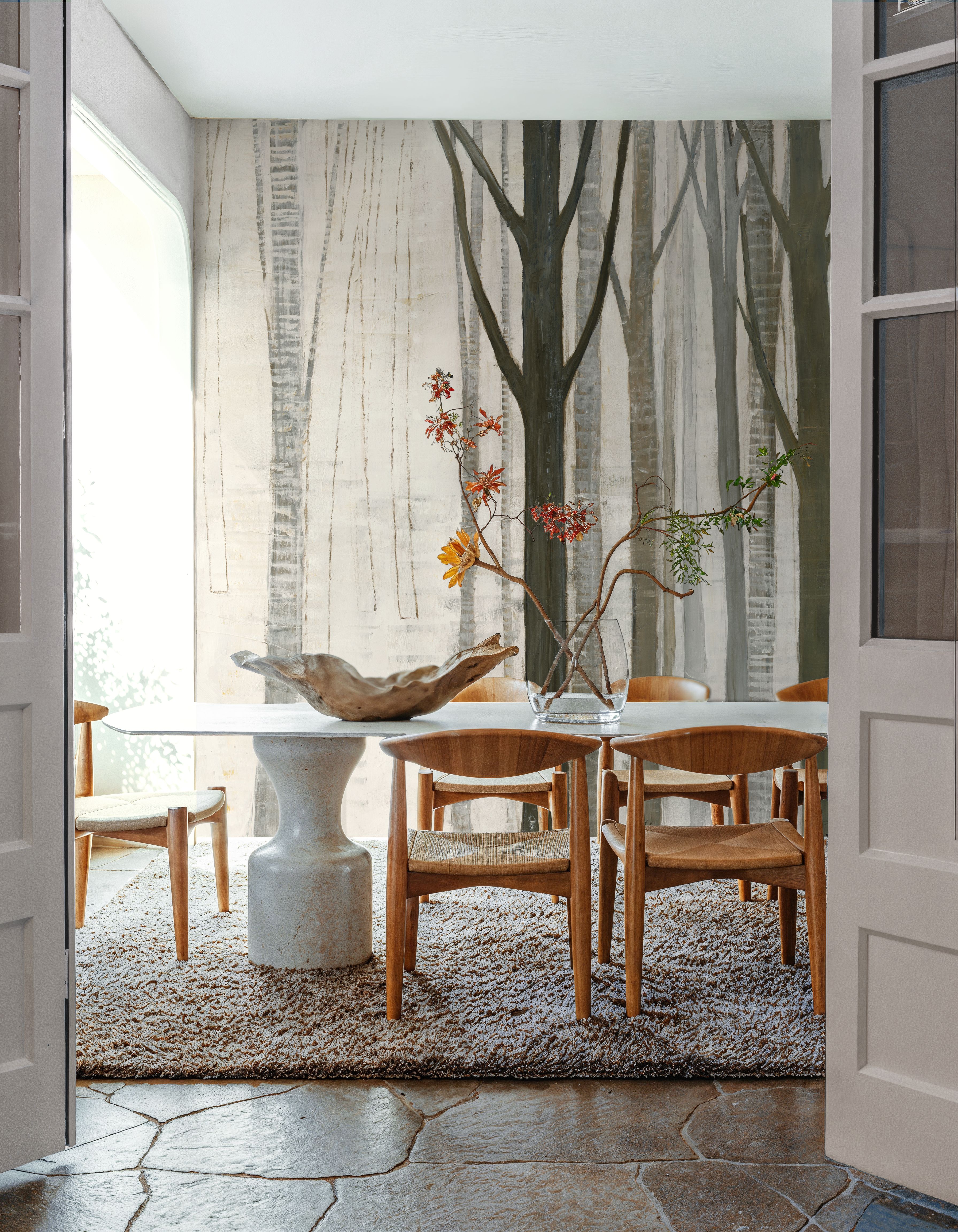 Down to the Woods on White