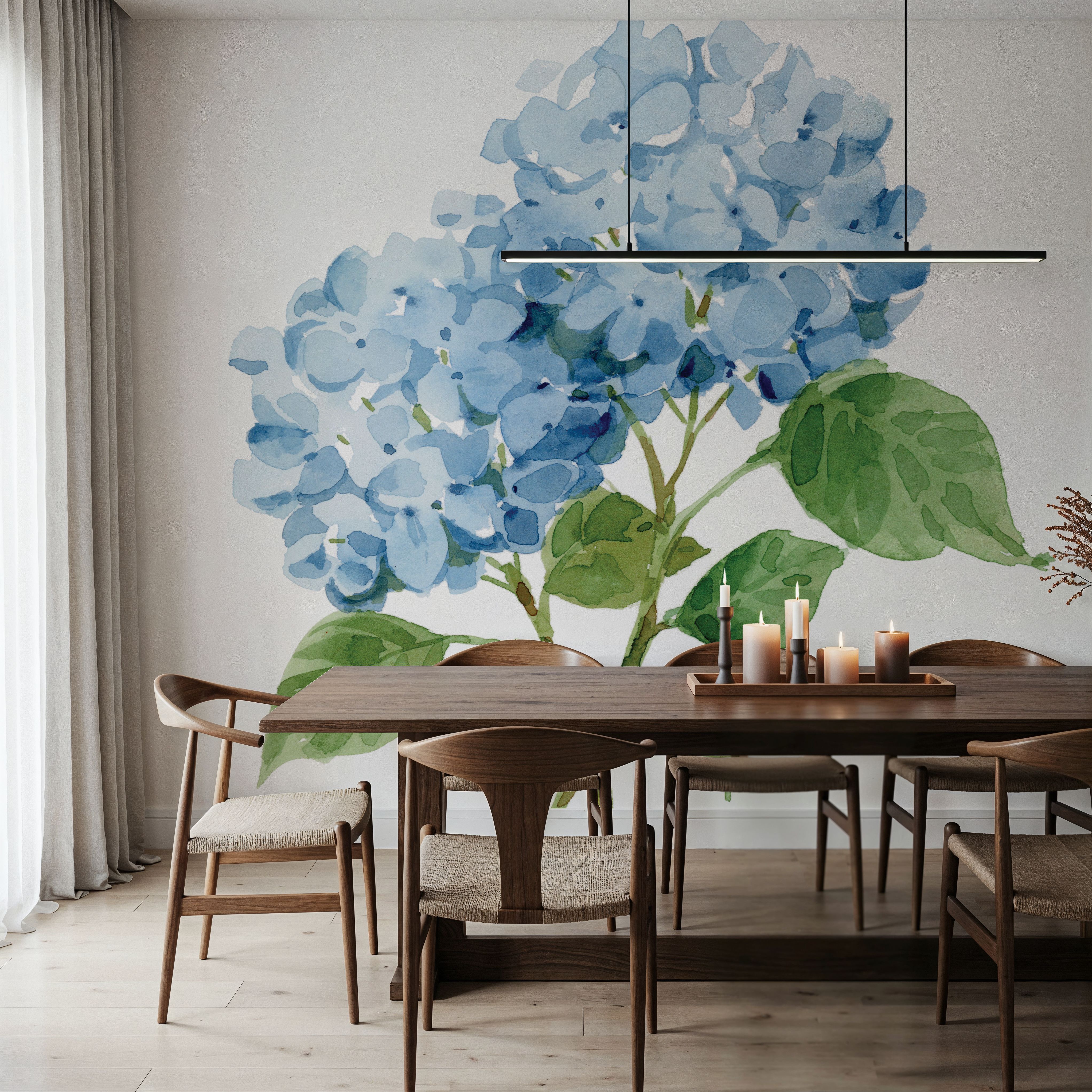 Blue Hydrangea I