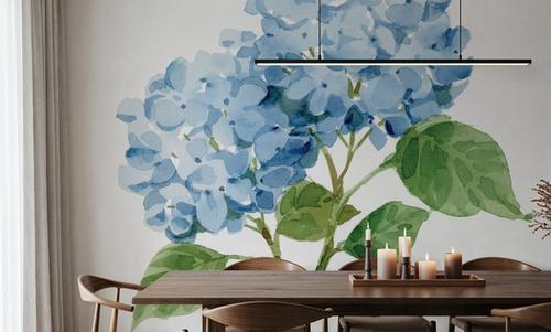 Blue Hydrangea I