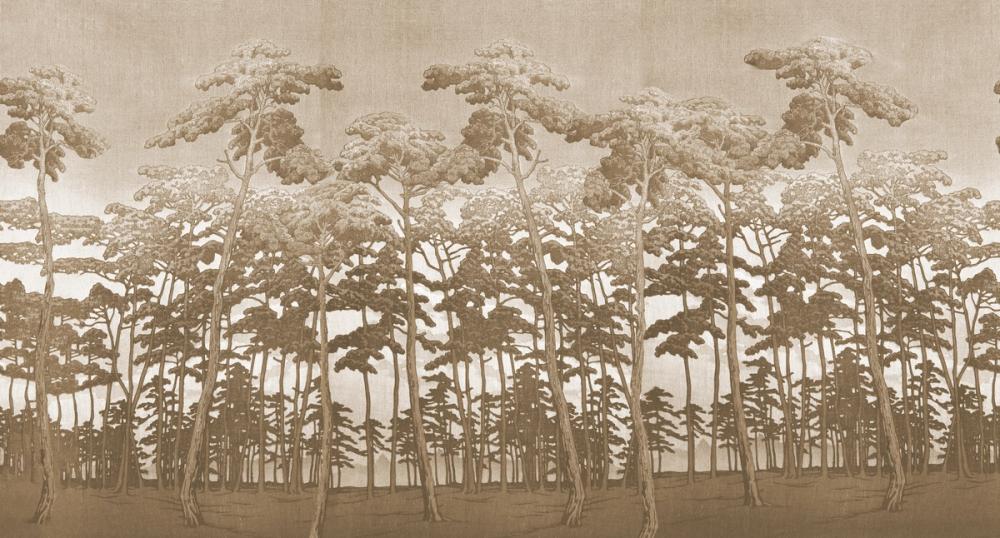 Tranquil Pinescape, Beige