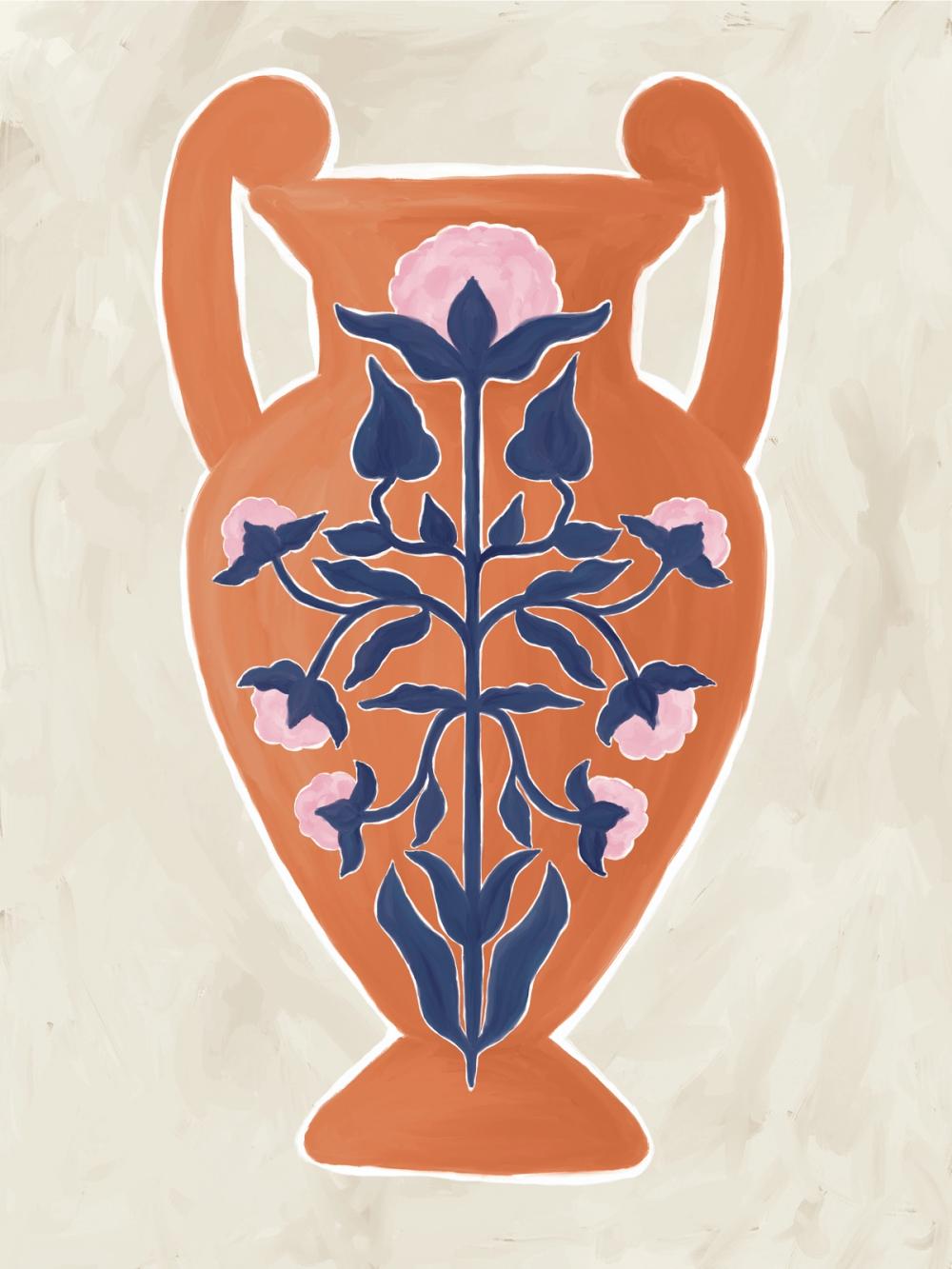 Folk Style Vessel II