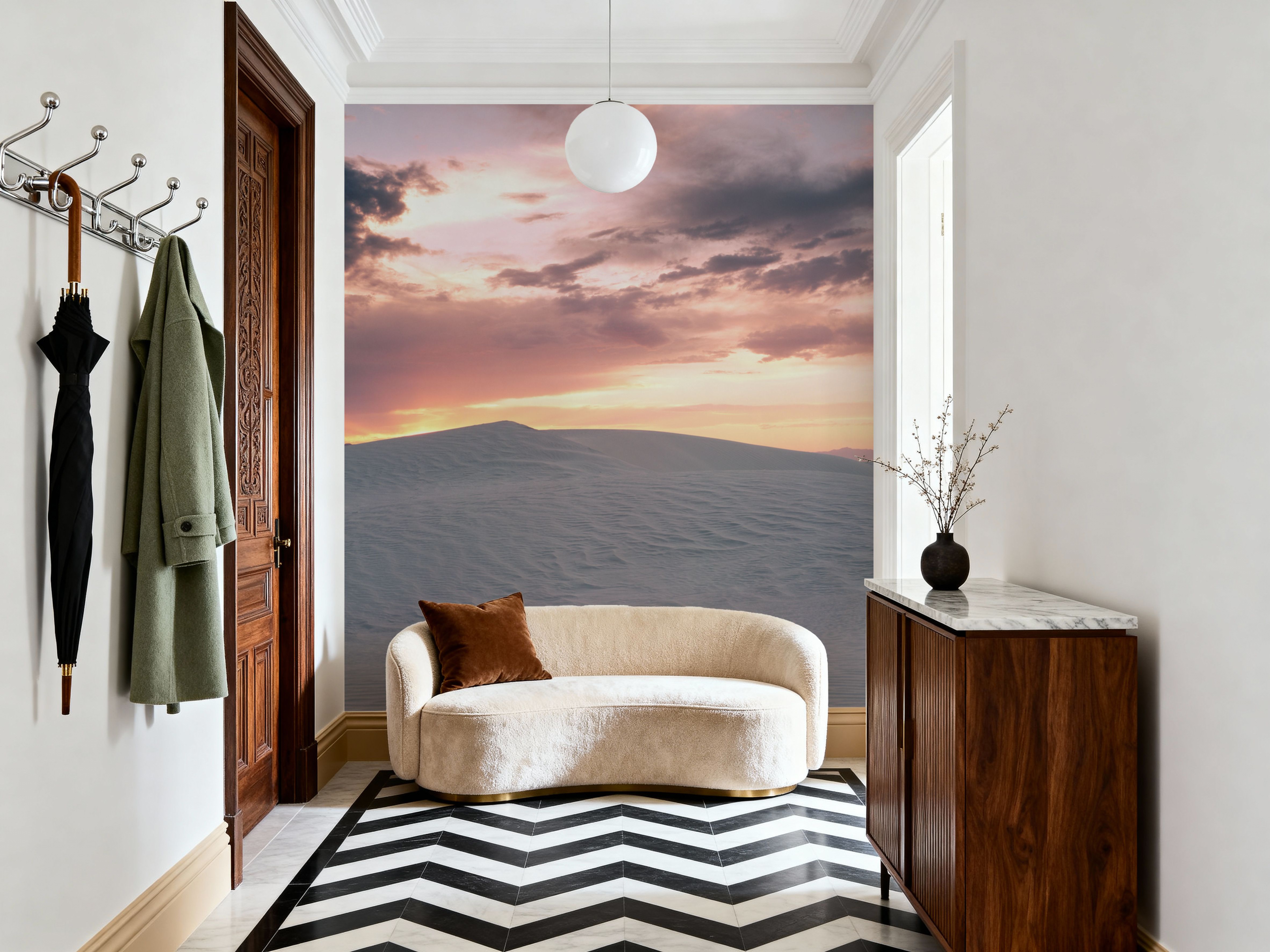 White Dunes at Twilight