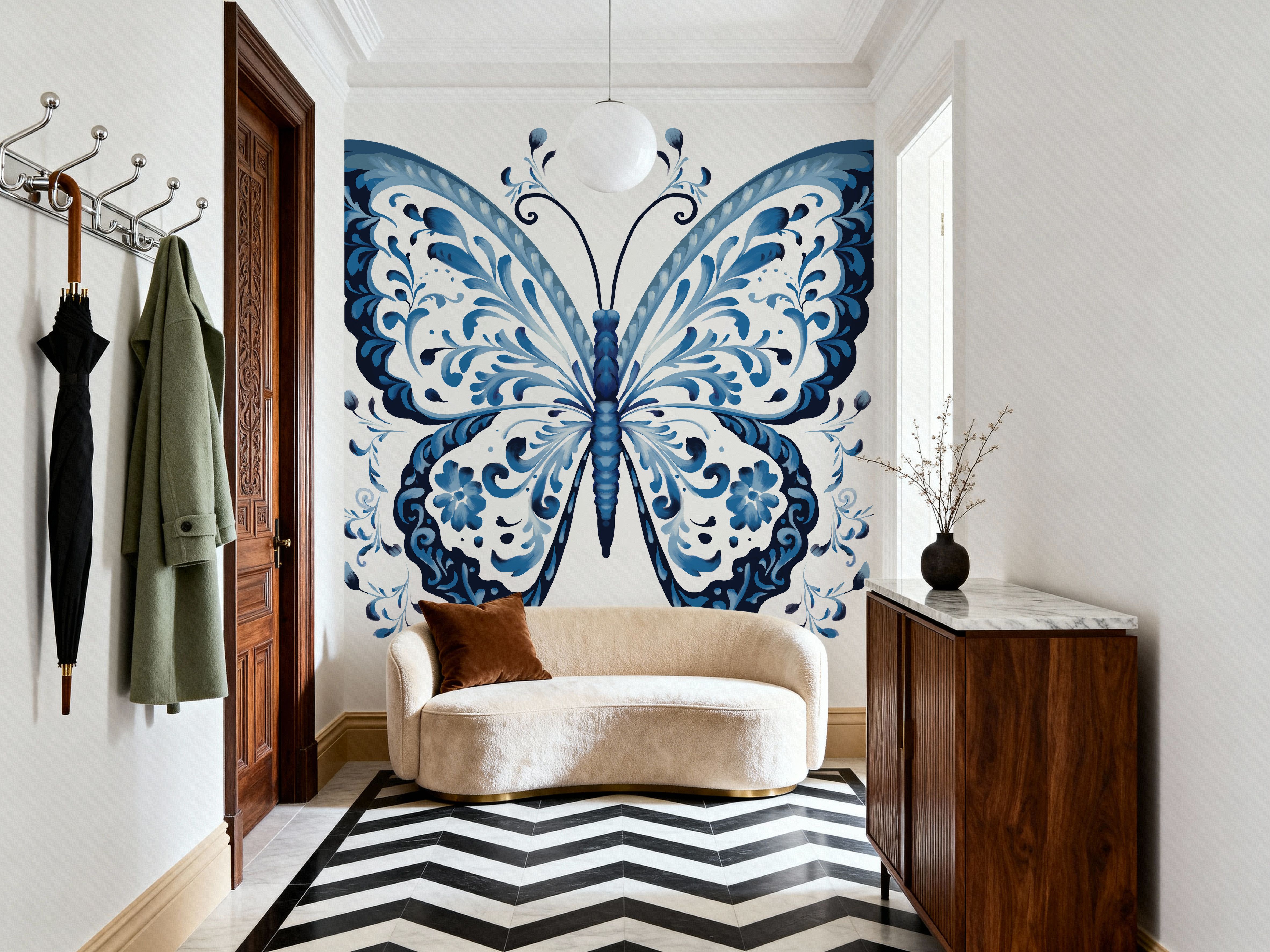 Blue Butterfly I