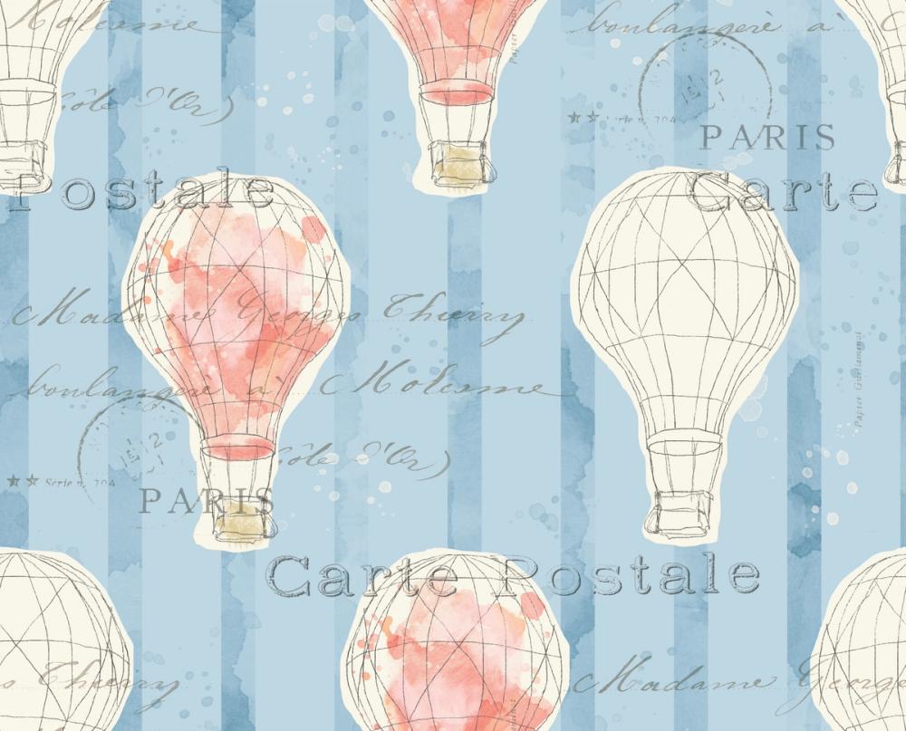 Balloon Thoughts Blue