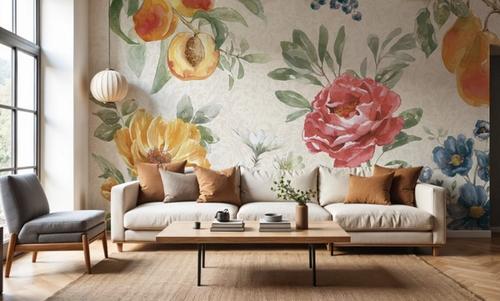 Floral Solitude White