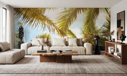 Looking Through Palm Leaves