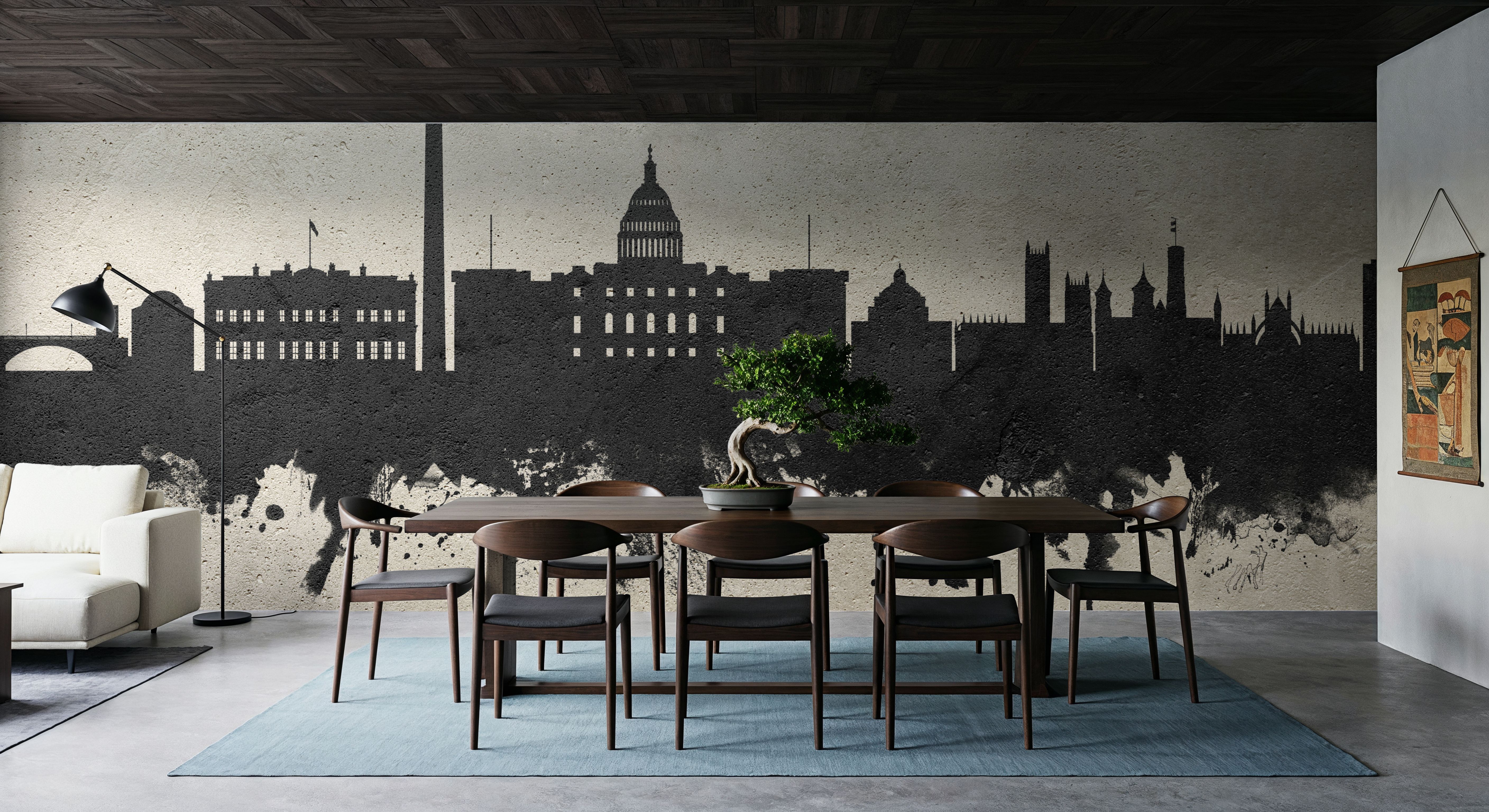 Washington DC Skyline Concrete