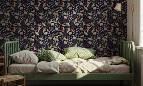 Autumn Hedgehogs, Navy