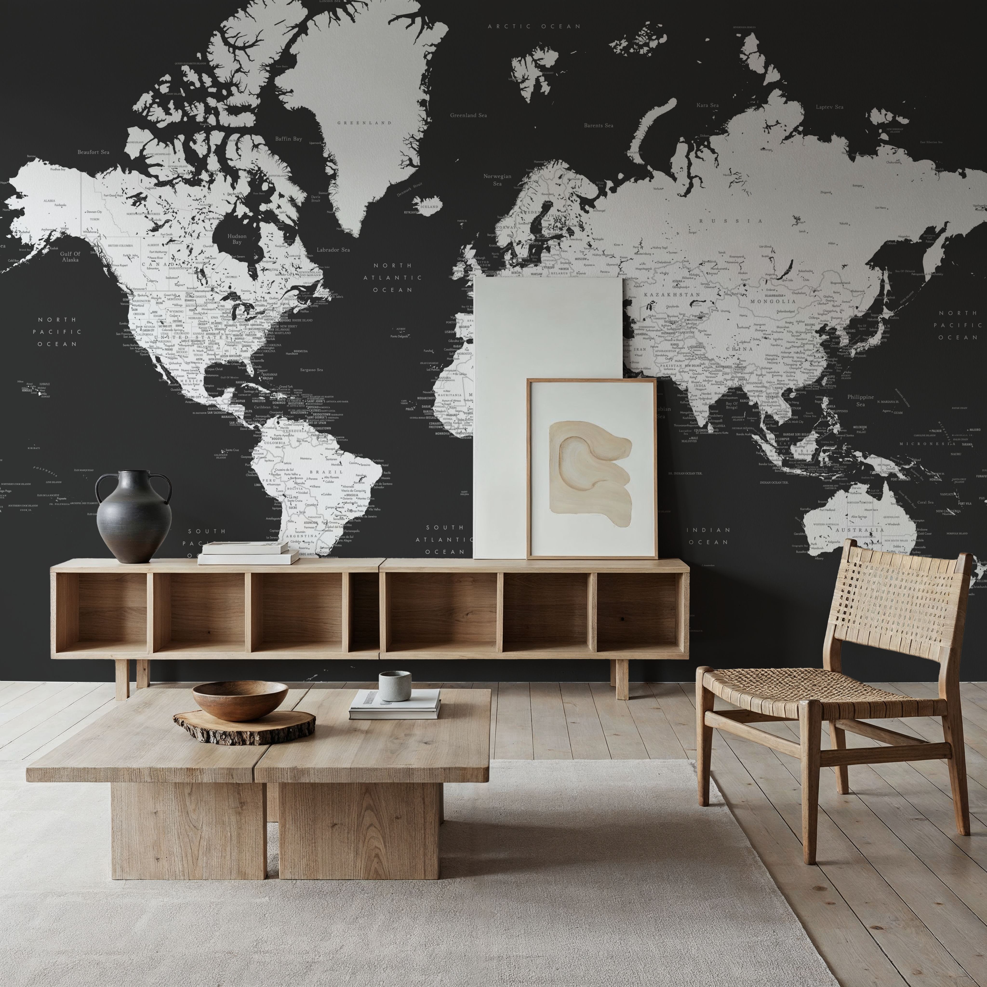 World Map Cities - Milo