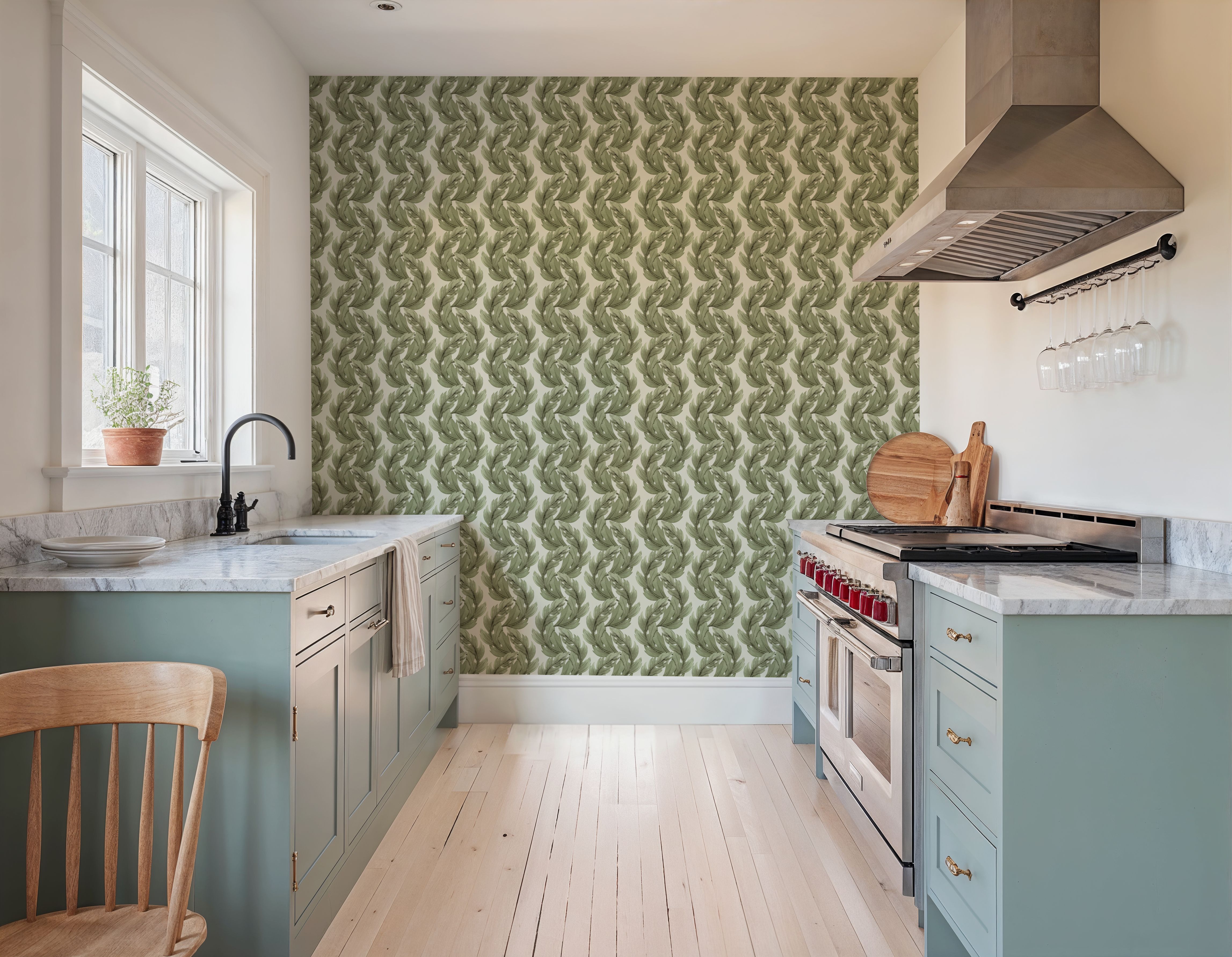 Verdant Plume, Olive