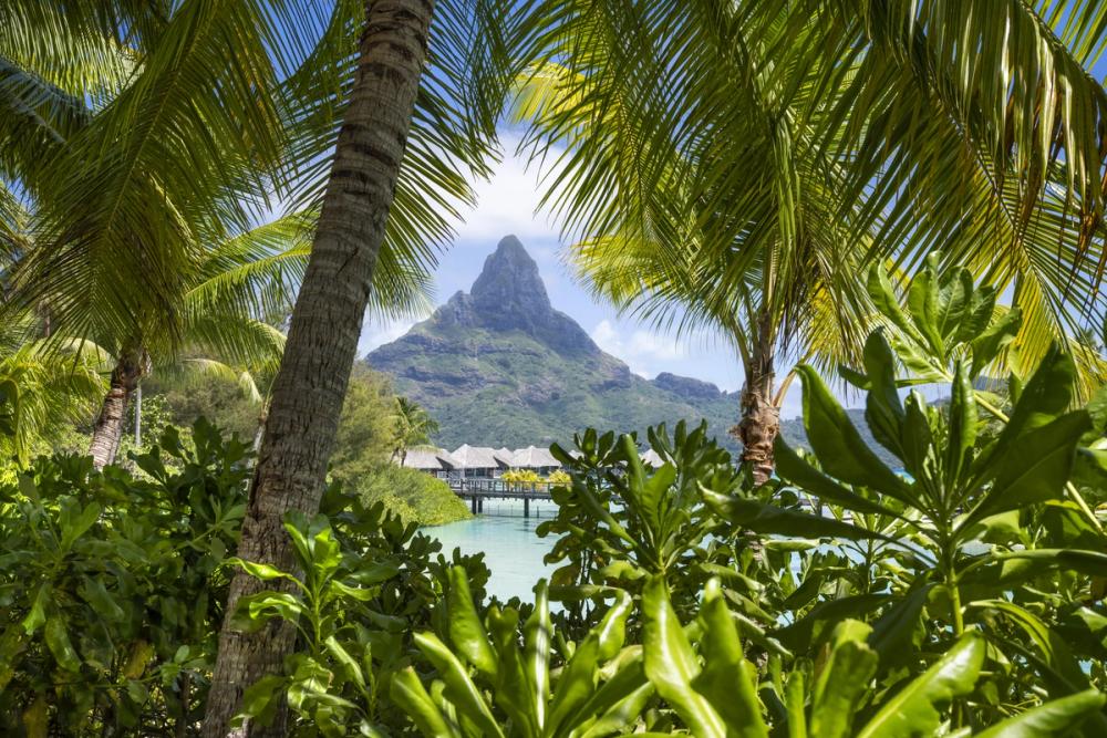 Mount Otemanu Framed