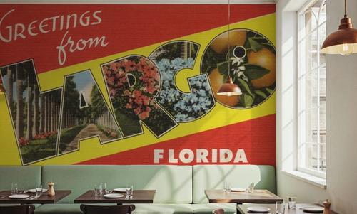 Greetings from Largo - Screenprint Postcard