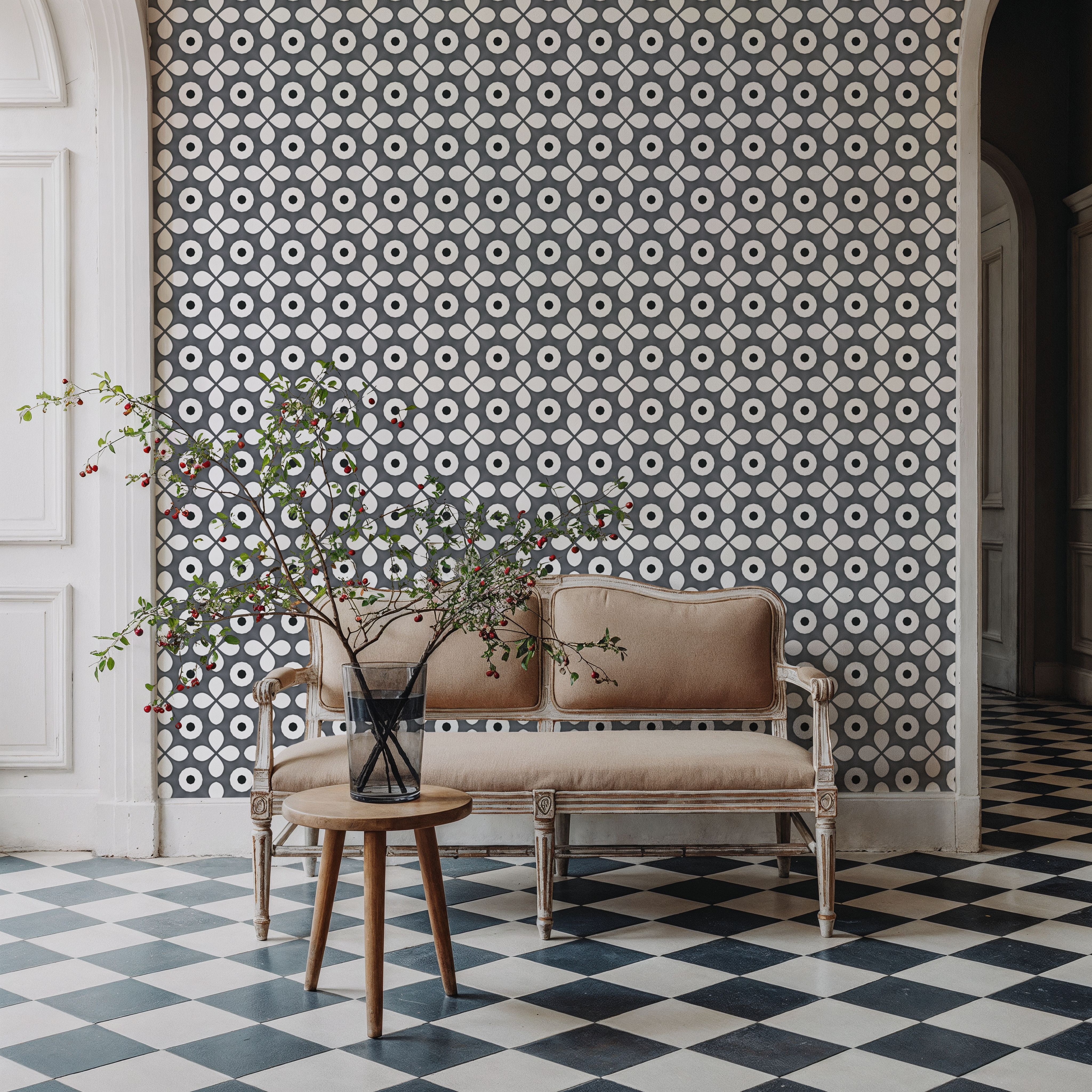 Temara Circle And Flower