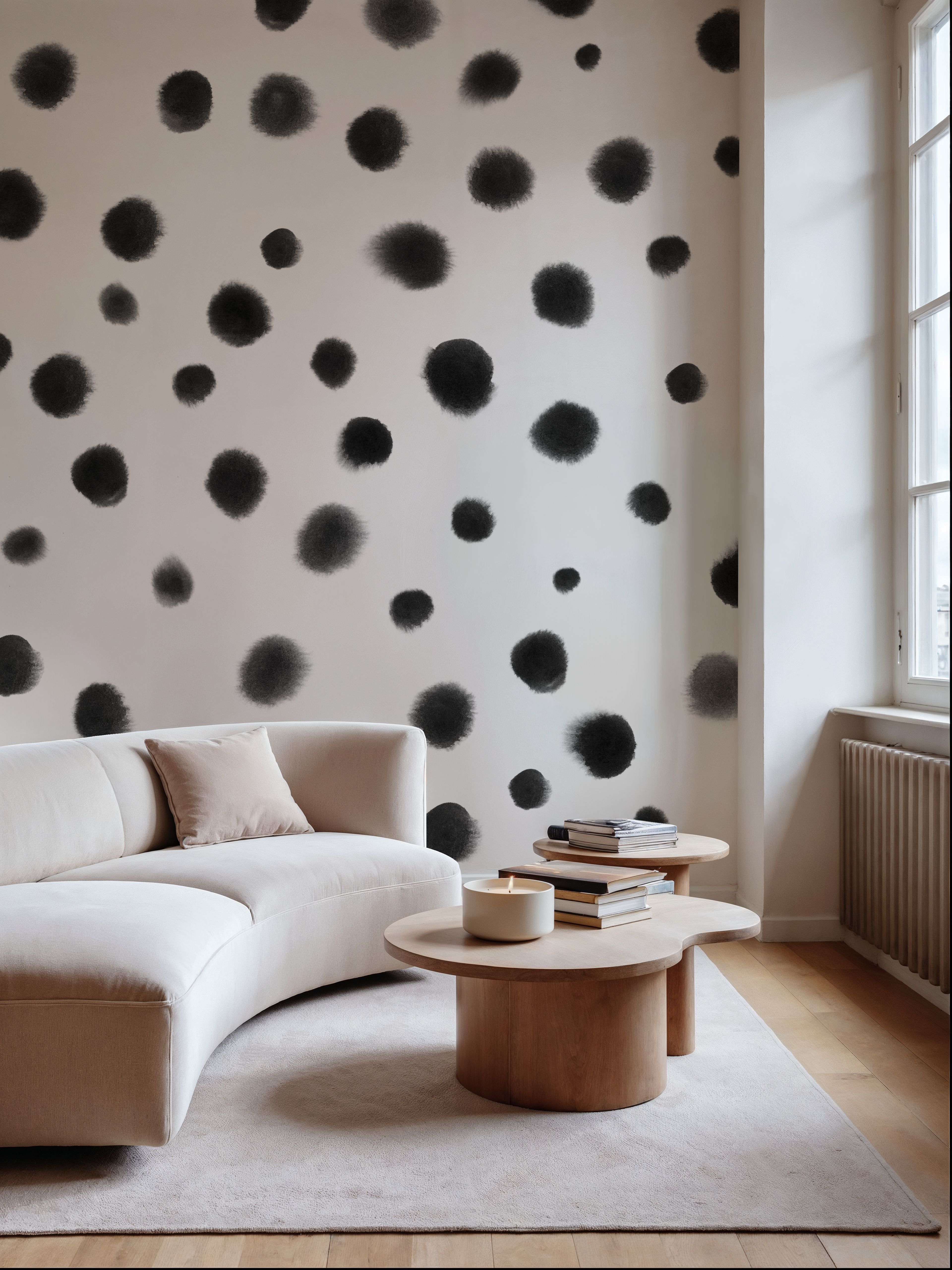 Dalmatian, Black & White