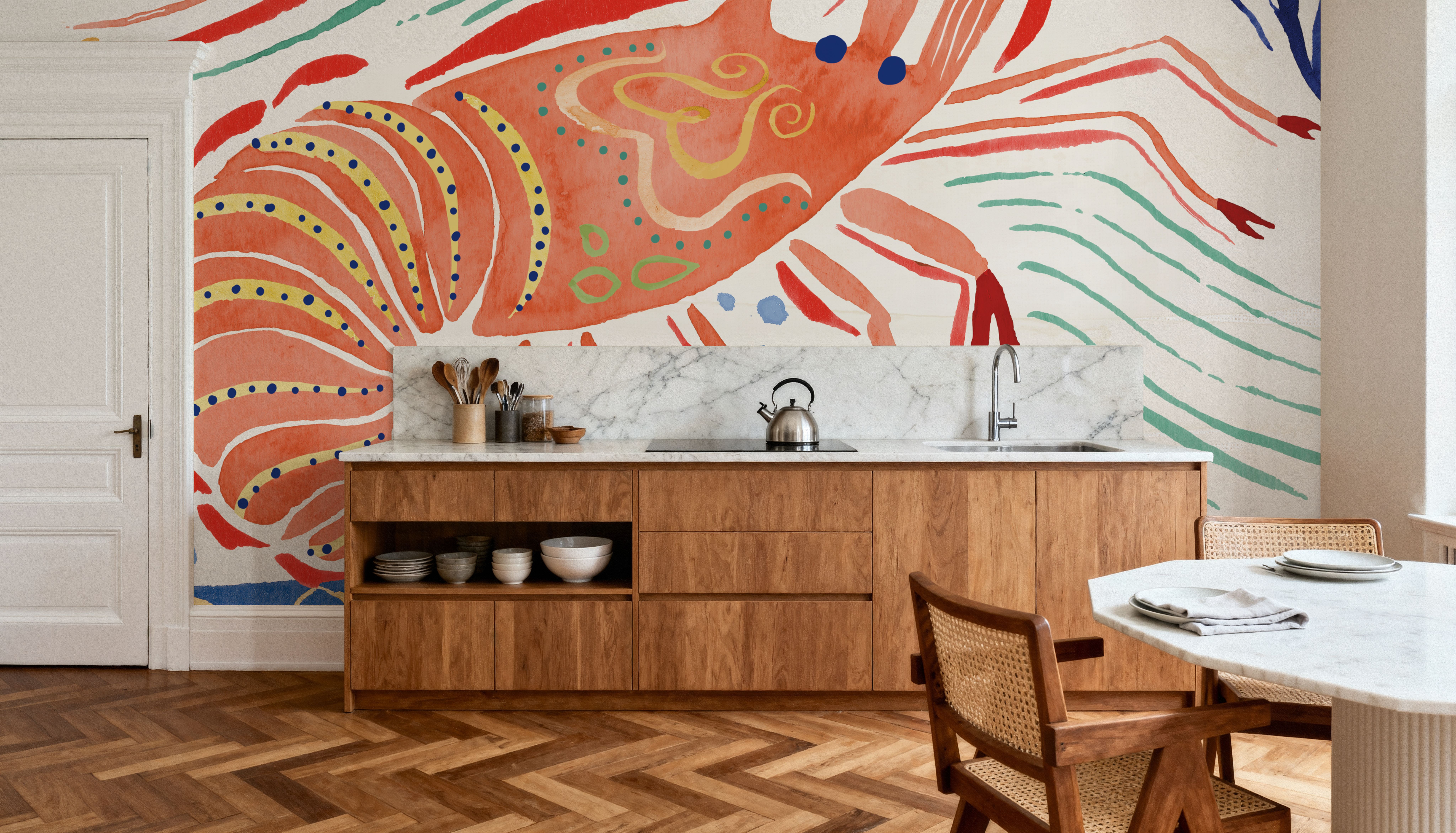 Nautical Vibes V, Wallpaper