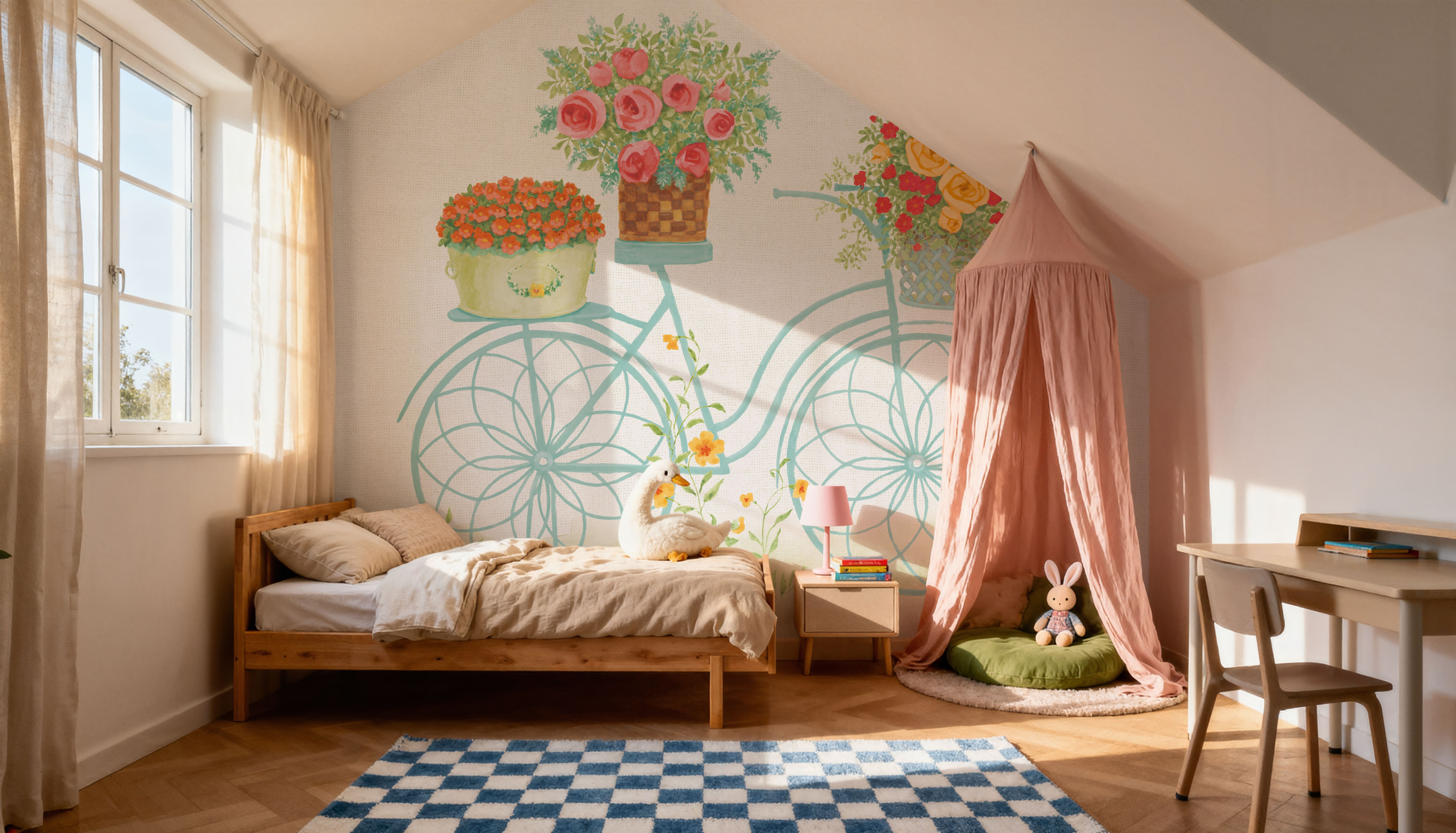 Flea Market Flowers I